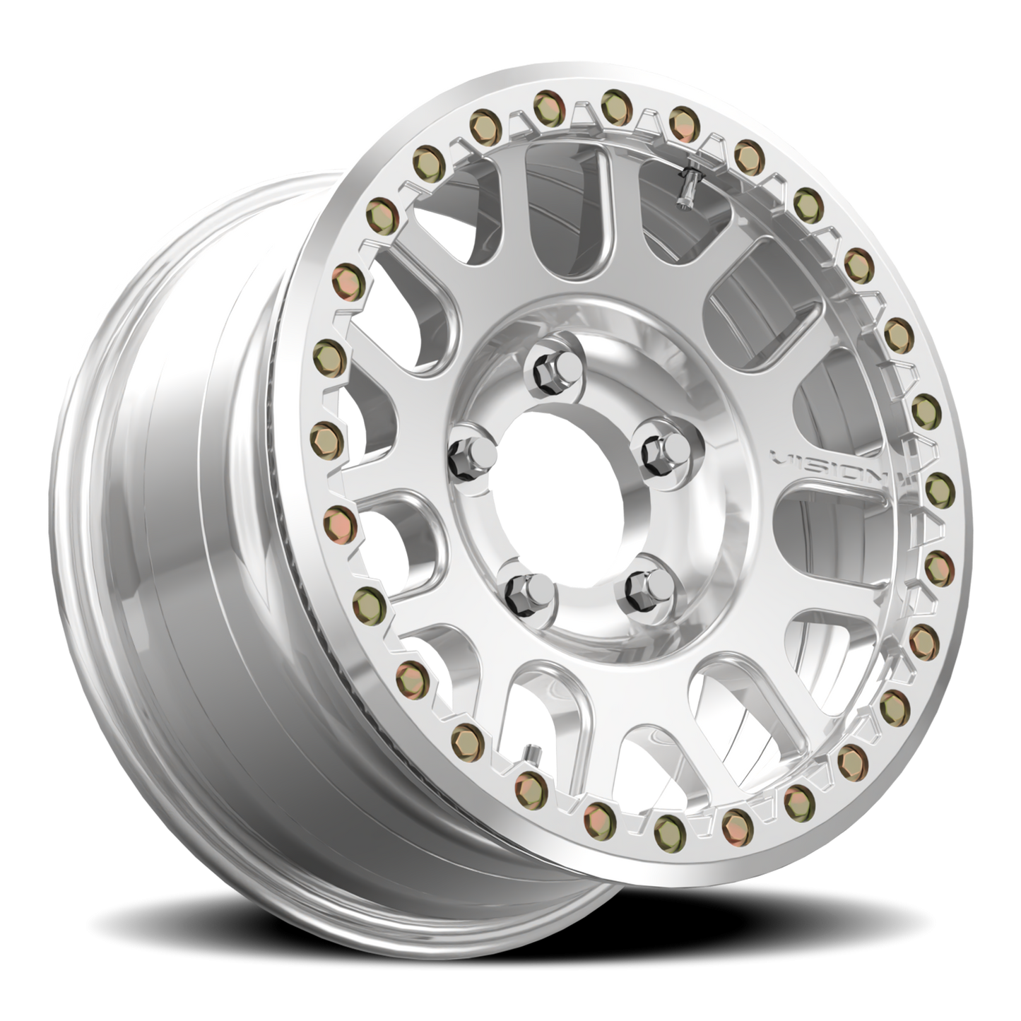 Vision F-NEMES 17X9 Polished Wheel