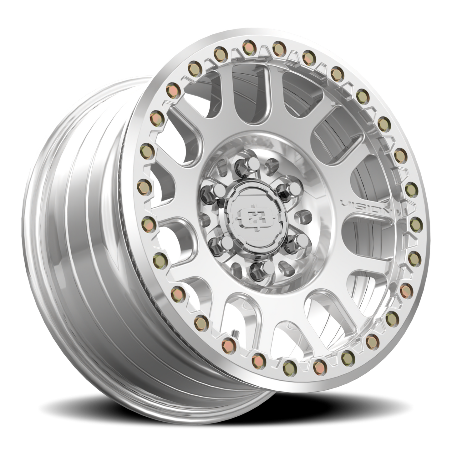 Vision F-NEM 17X9 Polished Wheel