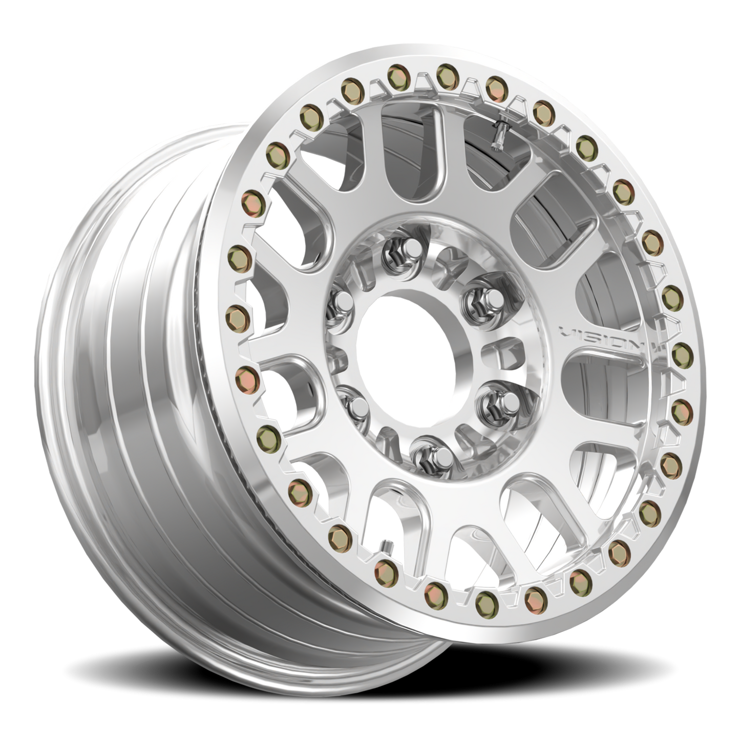 Vision F-NEMES 17X9 Polished Wheel