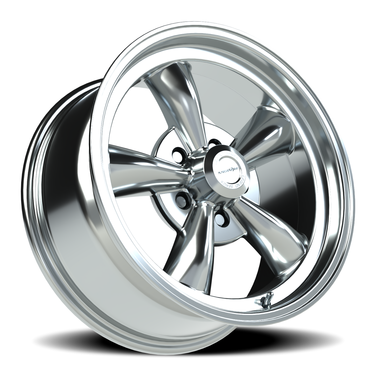 Vision 5 17X8 Chrome Wheel