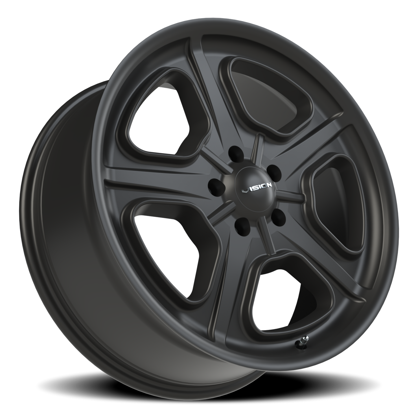 Vision Daytona 20X8.5 Satin Black Wheel
