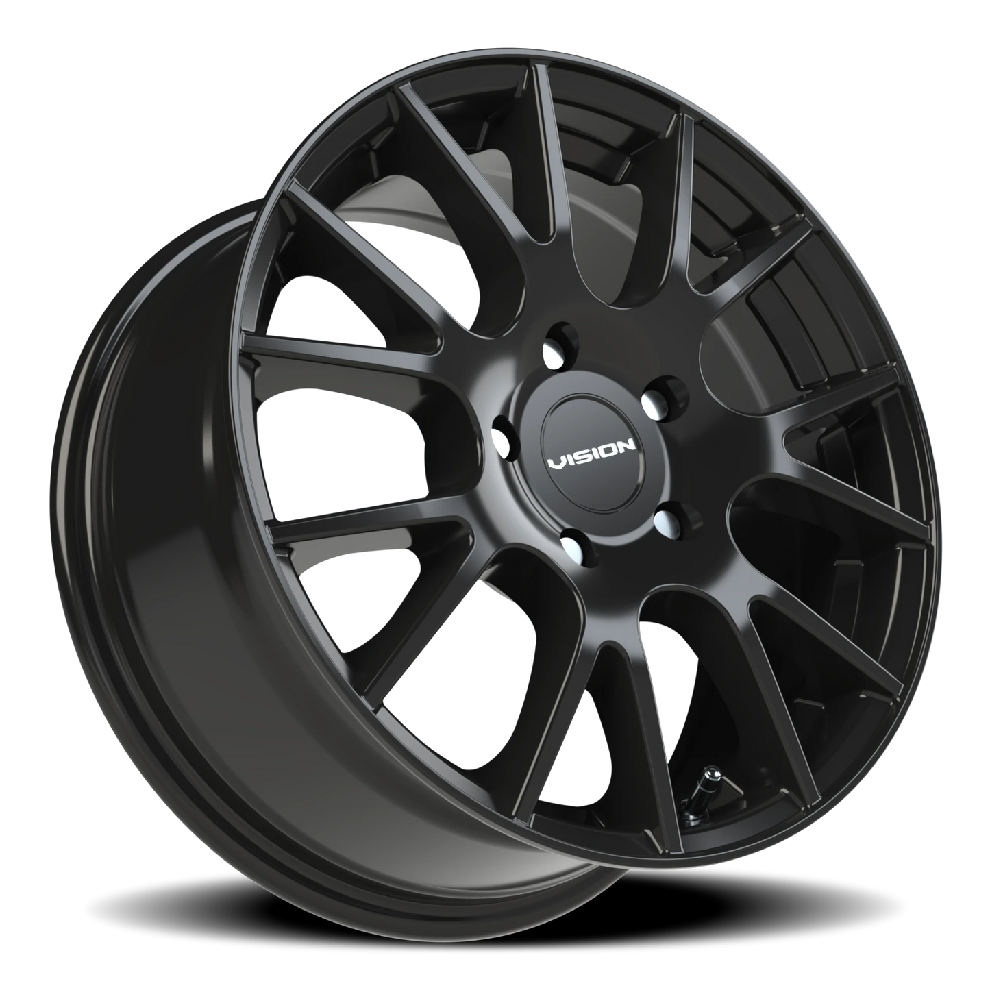 Vision Hellion 15X6.5 Gloss Black Wheel