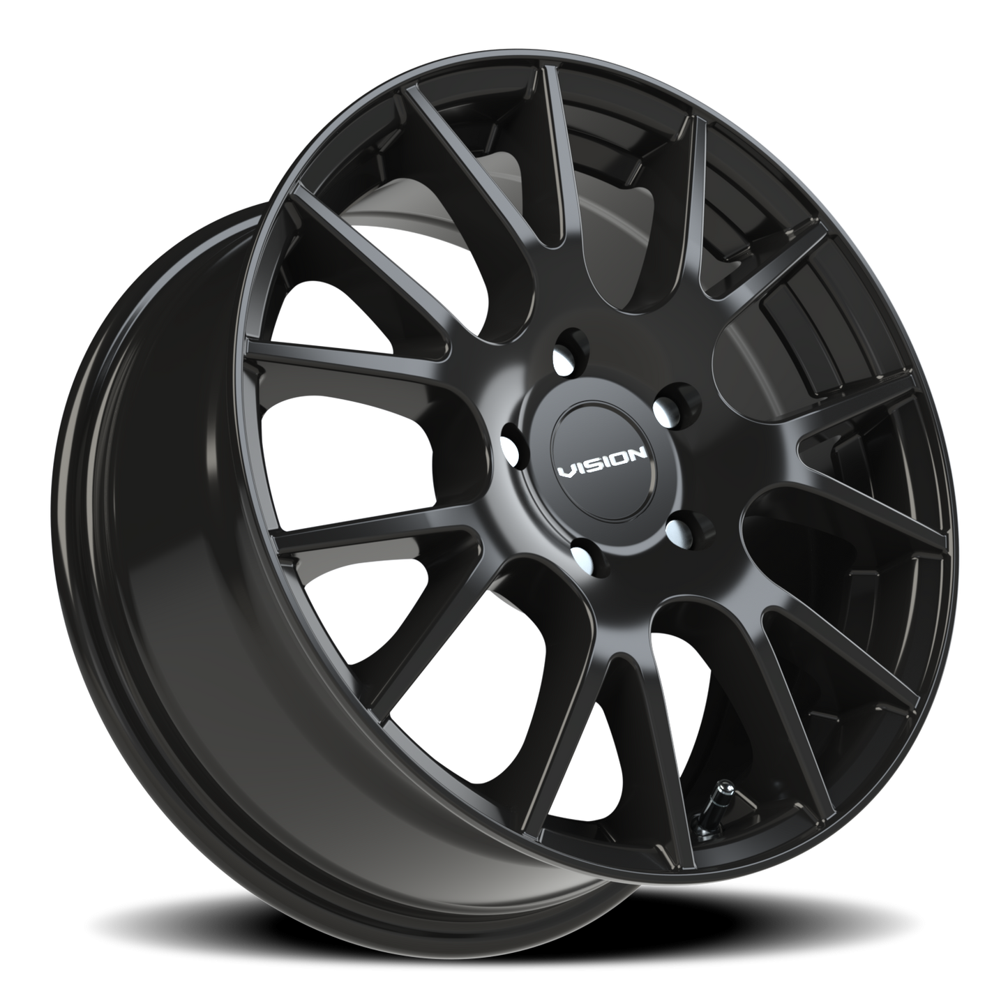 Vision Hellion 16X7 Gloss Black Wheel
