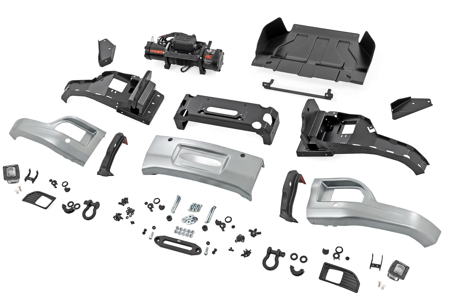 Front FXS Bumper | 12000S | GAN Silver Ice Metallic | Chevy Silverado 1500 (23-26)