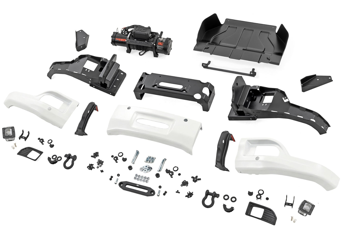 Front FXS Bumper | 12000S | GAZ Summit White | Chevy Silverado 1500 (23-26)