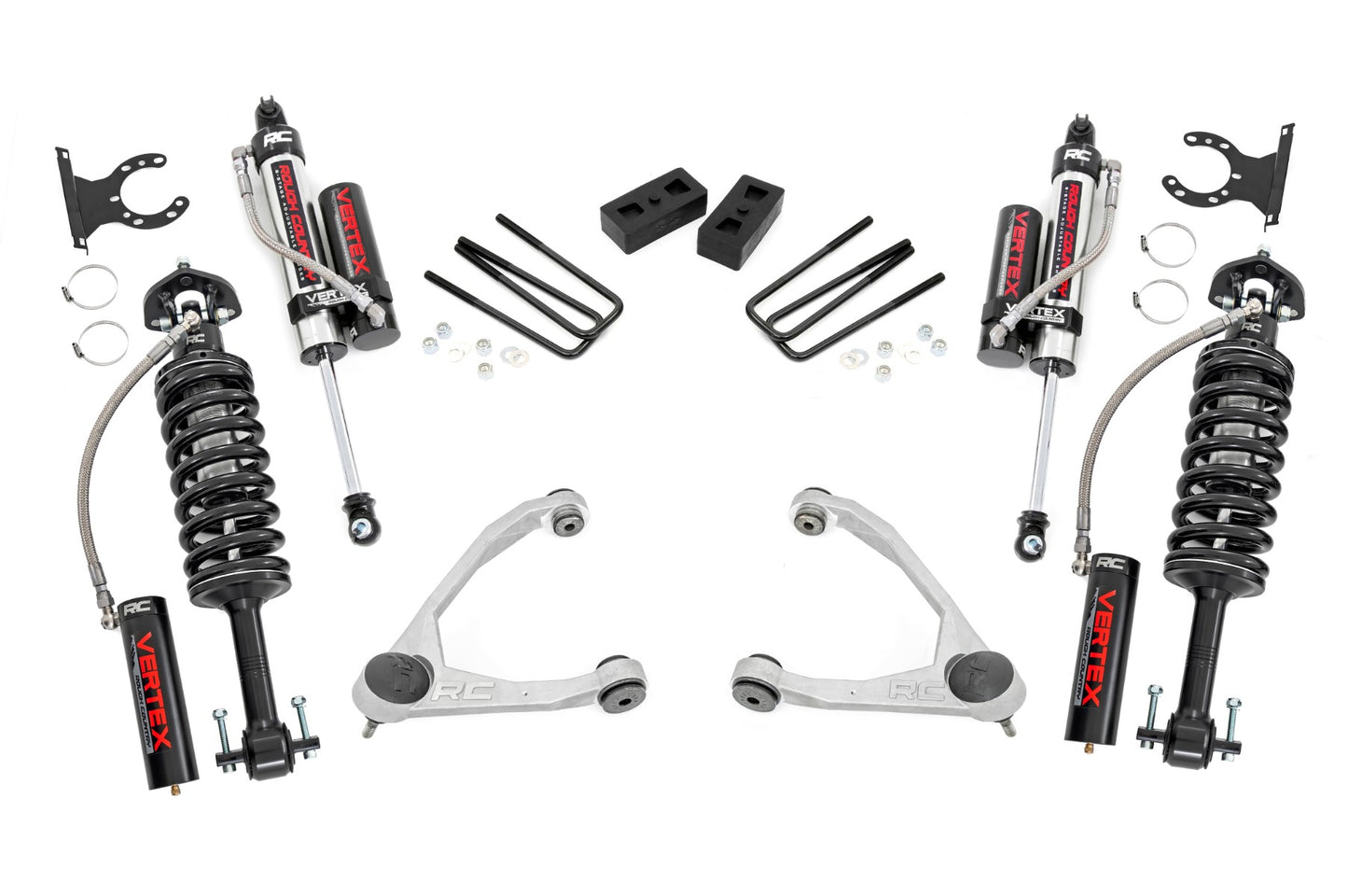 3.5 Inch Lift Kit | Forged UCA | Cast Steel | Vertex | Chevy/GMC 1500 (07-13)