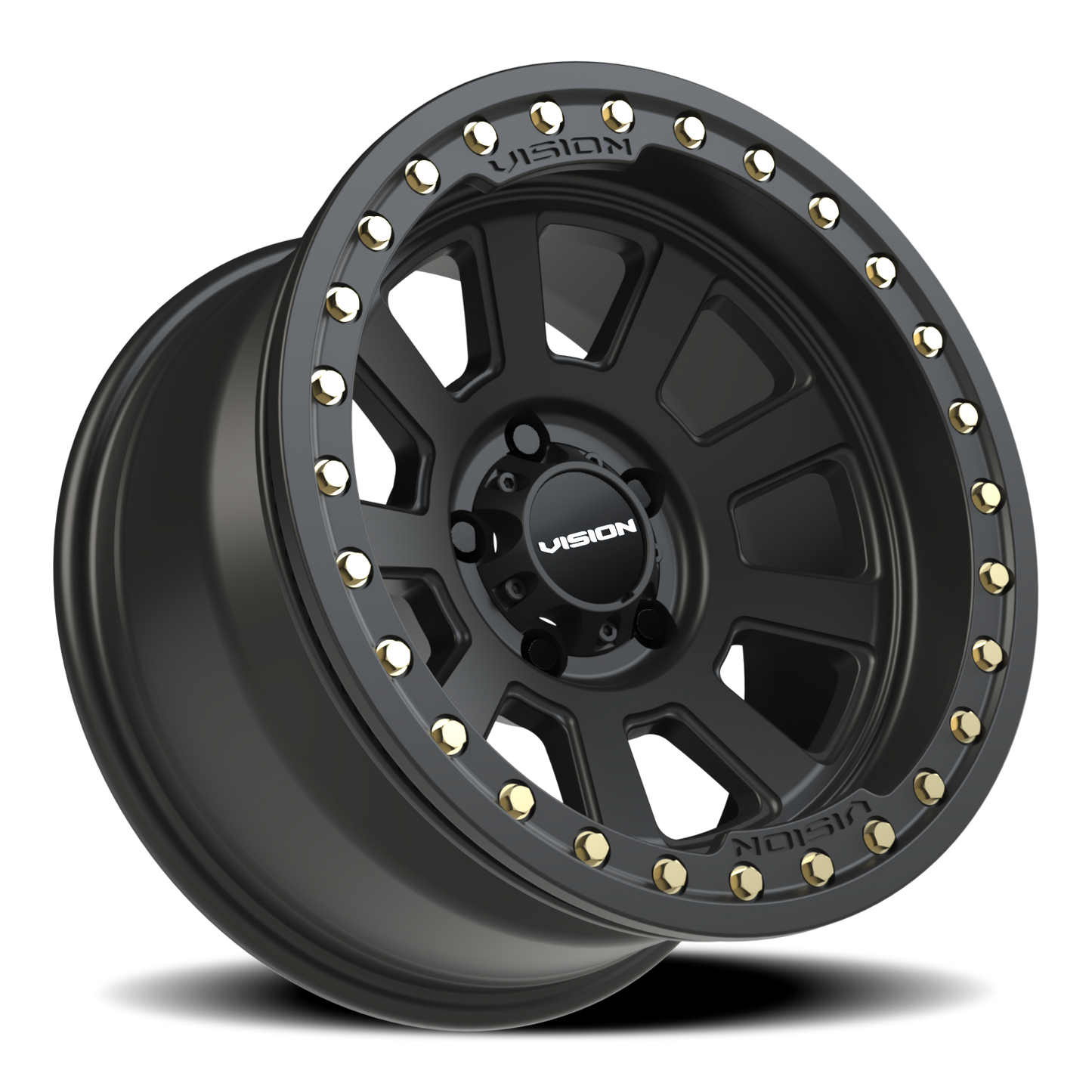 Vision Ojos 17X9 Satin Black Wheel