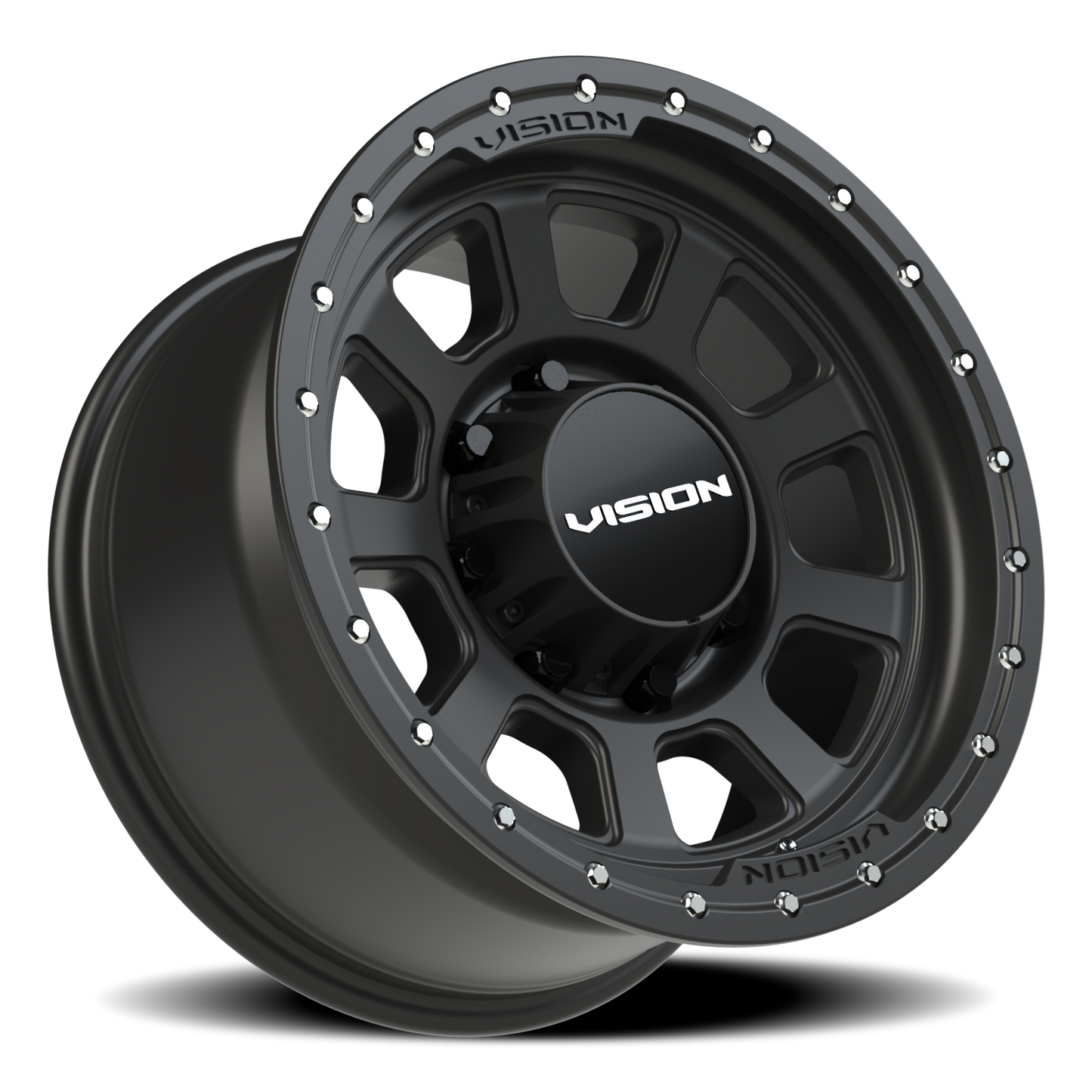 Vision Ojos 17X9 Satin Black Wheel