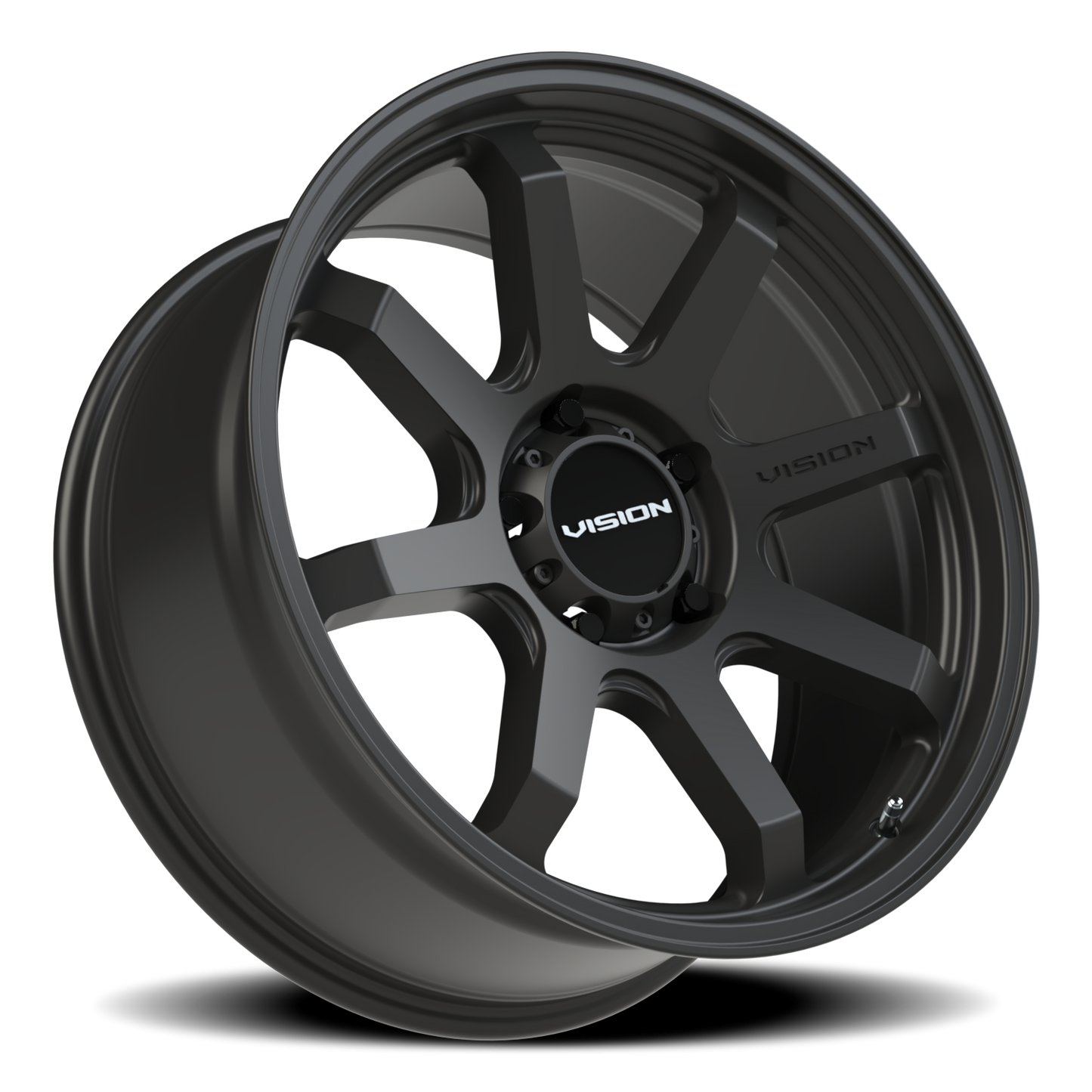 Vision Flow 20X9 Satin Black Wheel
