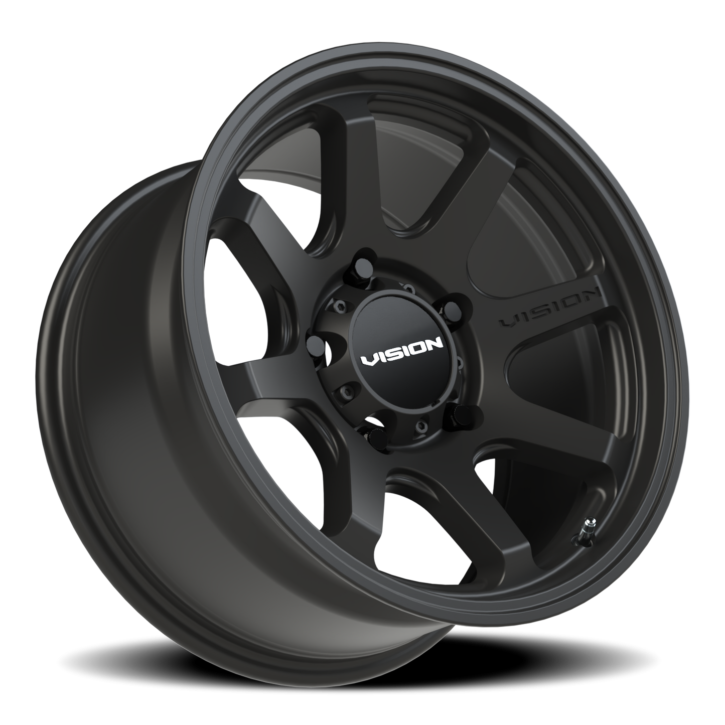 Vision Flow 17X9 Satin Black Wheel