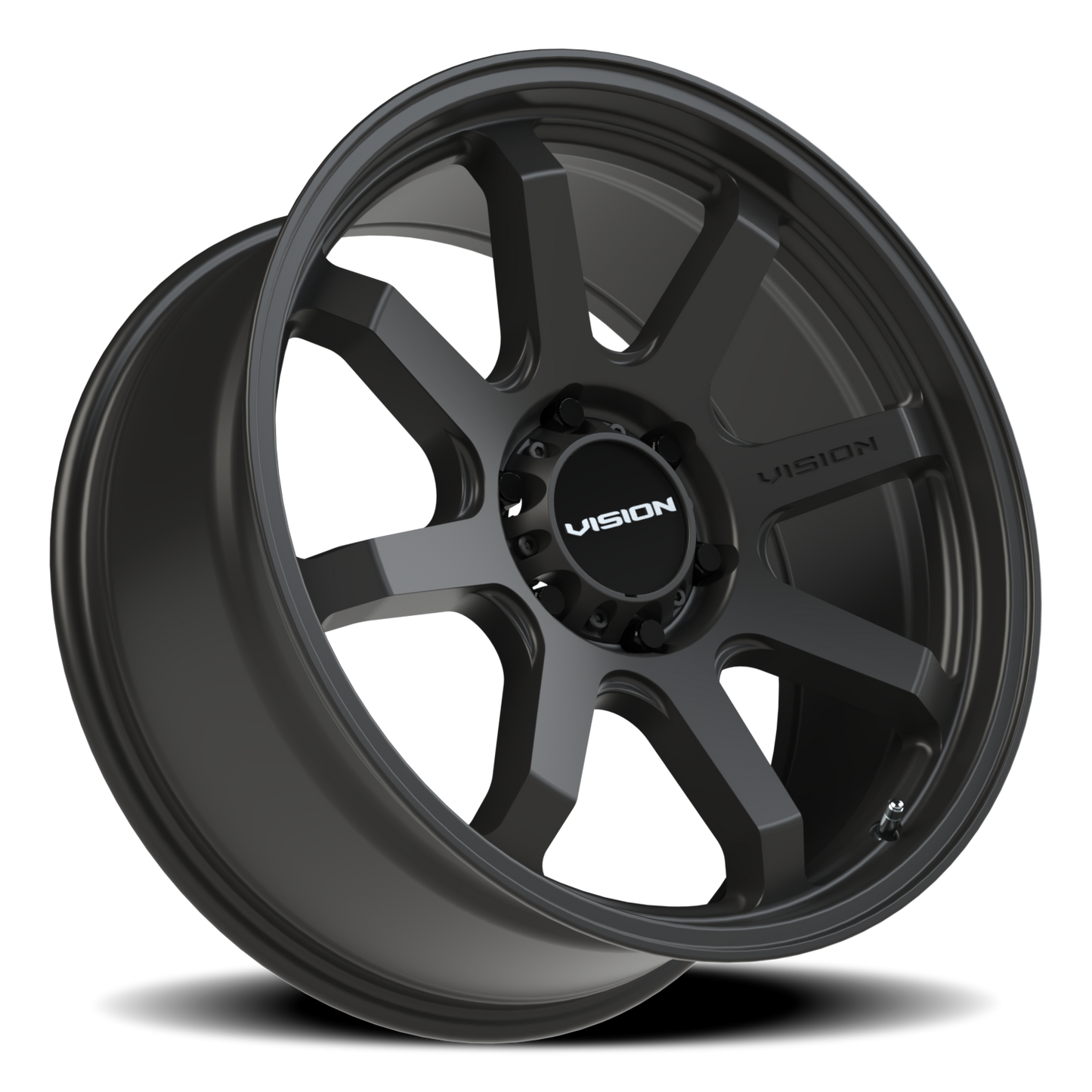 Vision Flow 20X9 Satin Black Wheel