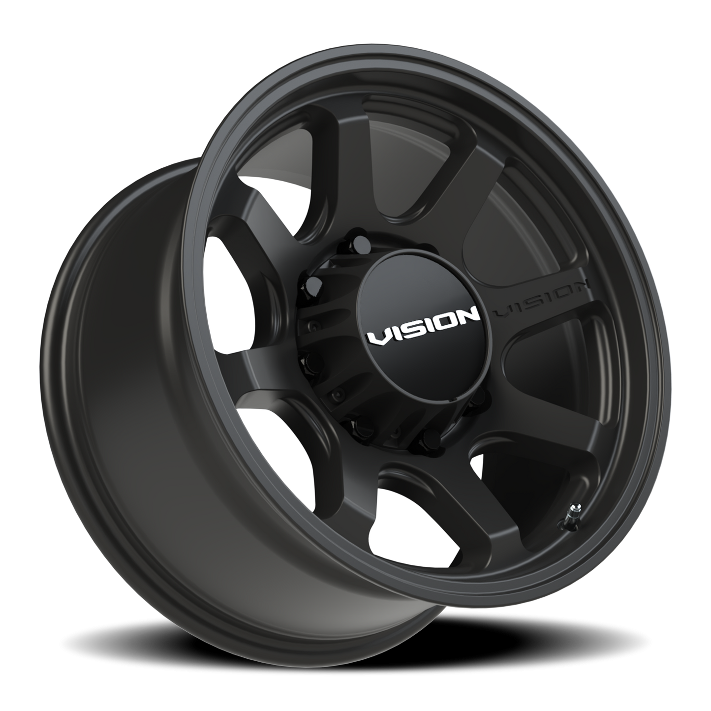 Vision Flow 17X9 Satin Black Wheel