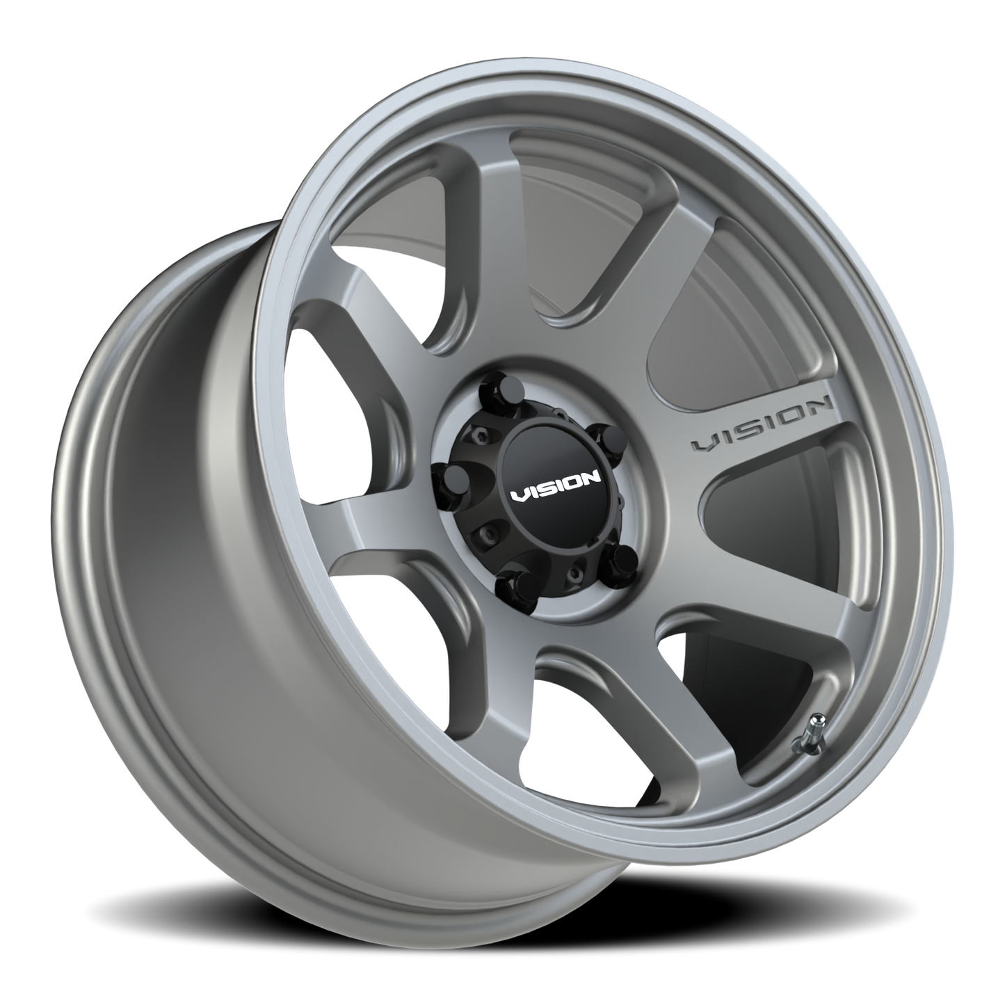 Vision Flow 17X9 Satin Grey Wheel