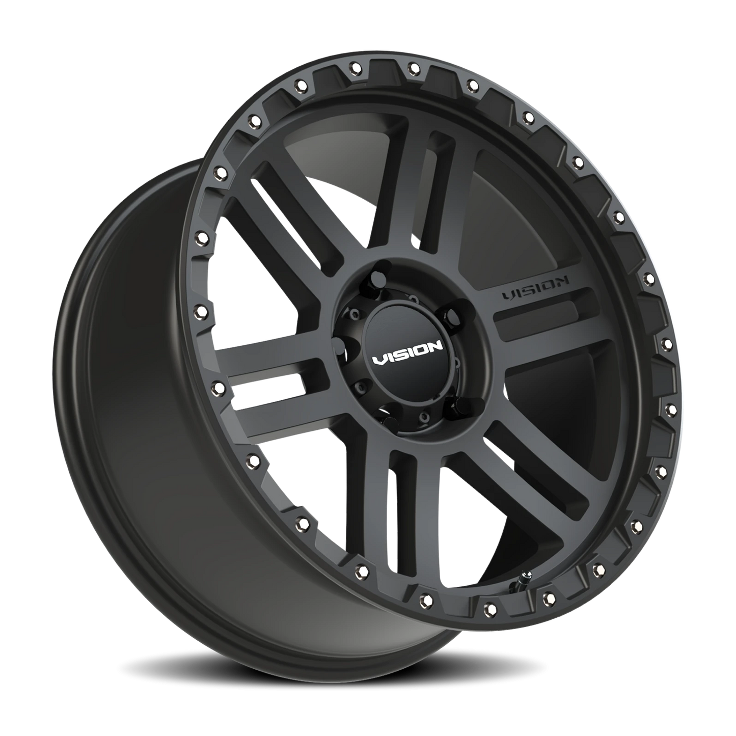 Vision MANX2 20X9 Satin Black Wheel