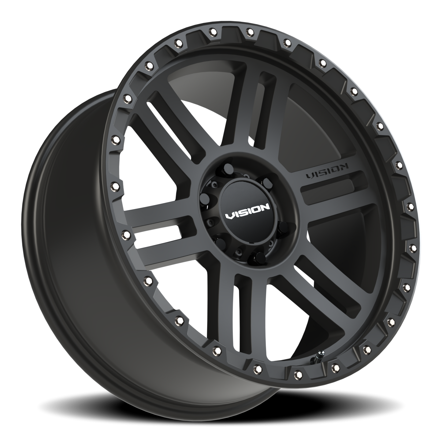 Vision MANX2 20X9 Satin Black Wheel