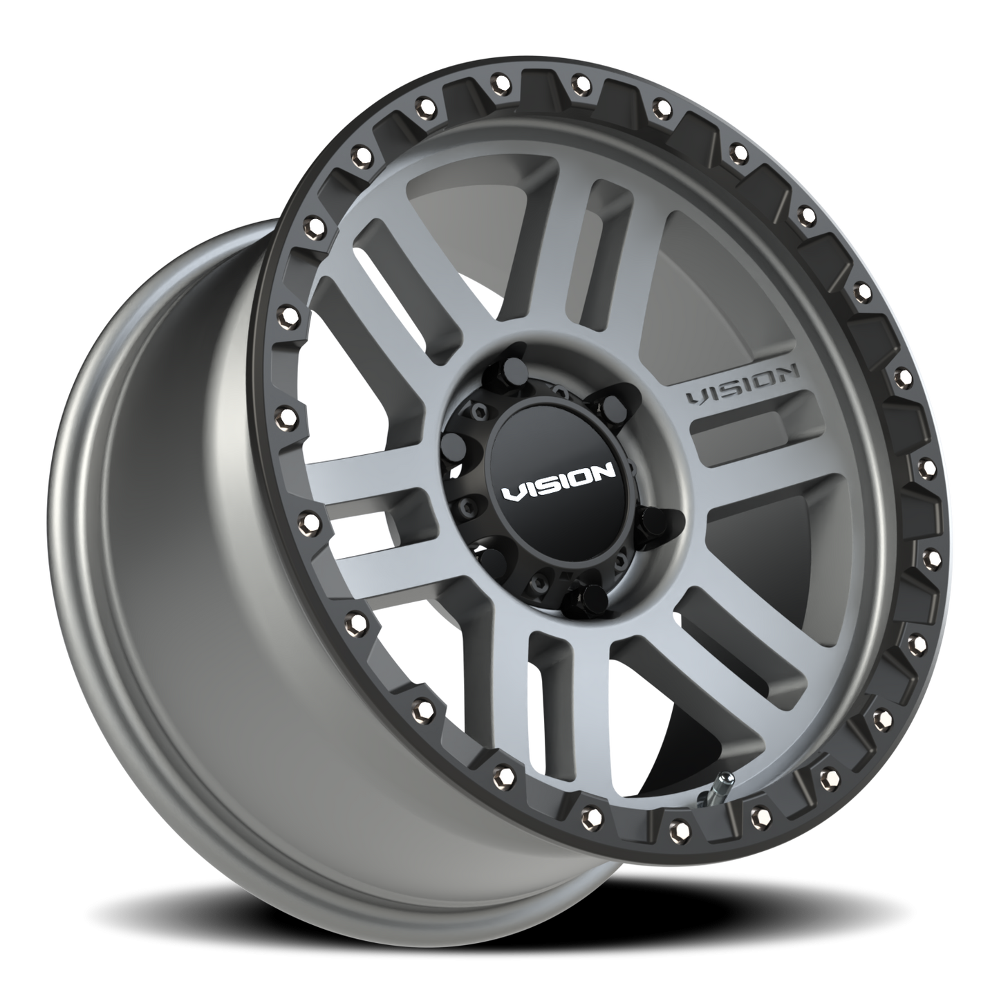 Vision MANX2 17X9 Satin Grey Wheel
