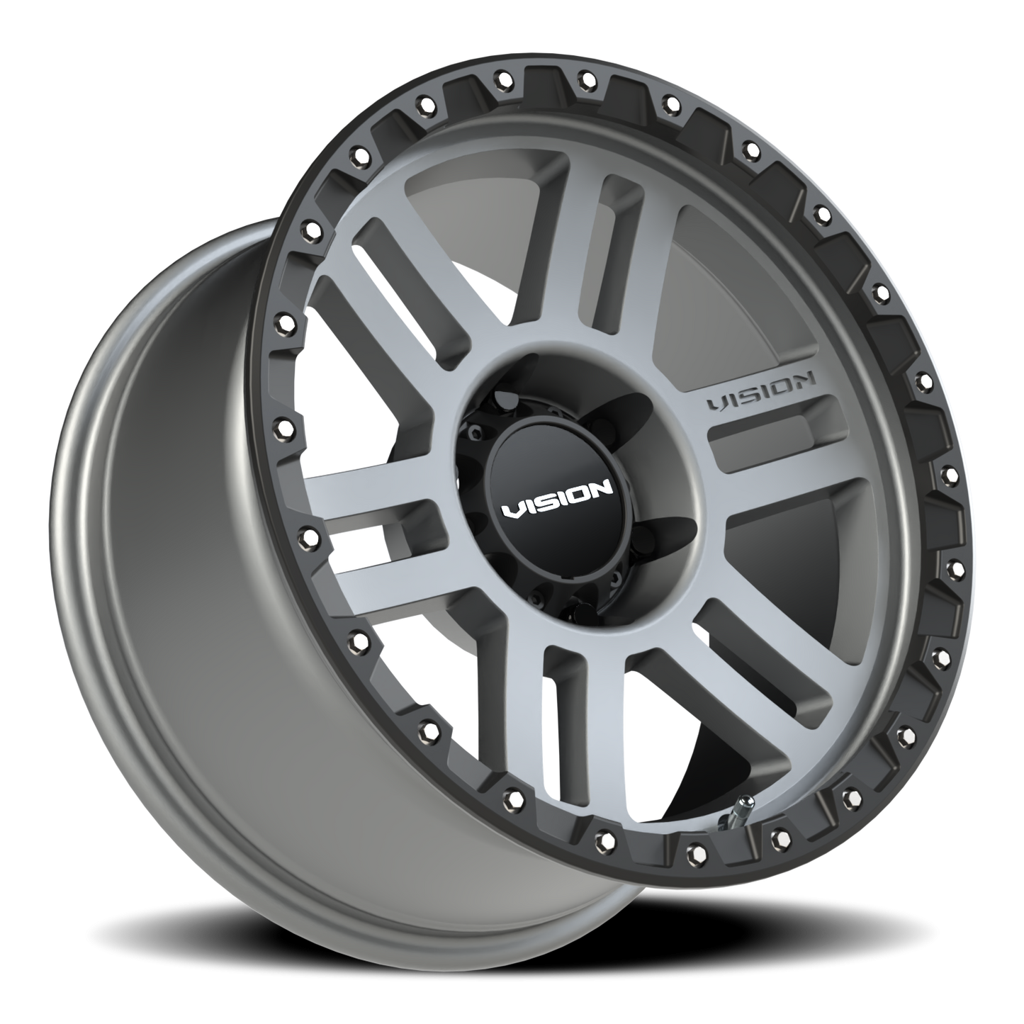 Vision MANX2 18X9 Satin Grey Wheel