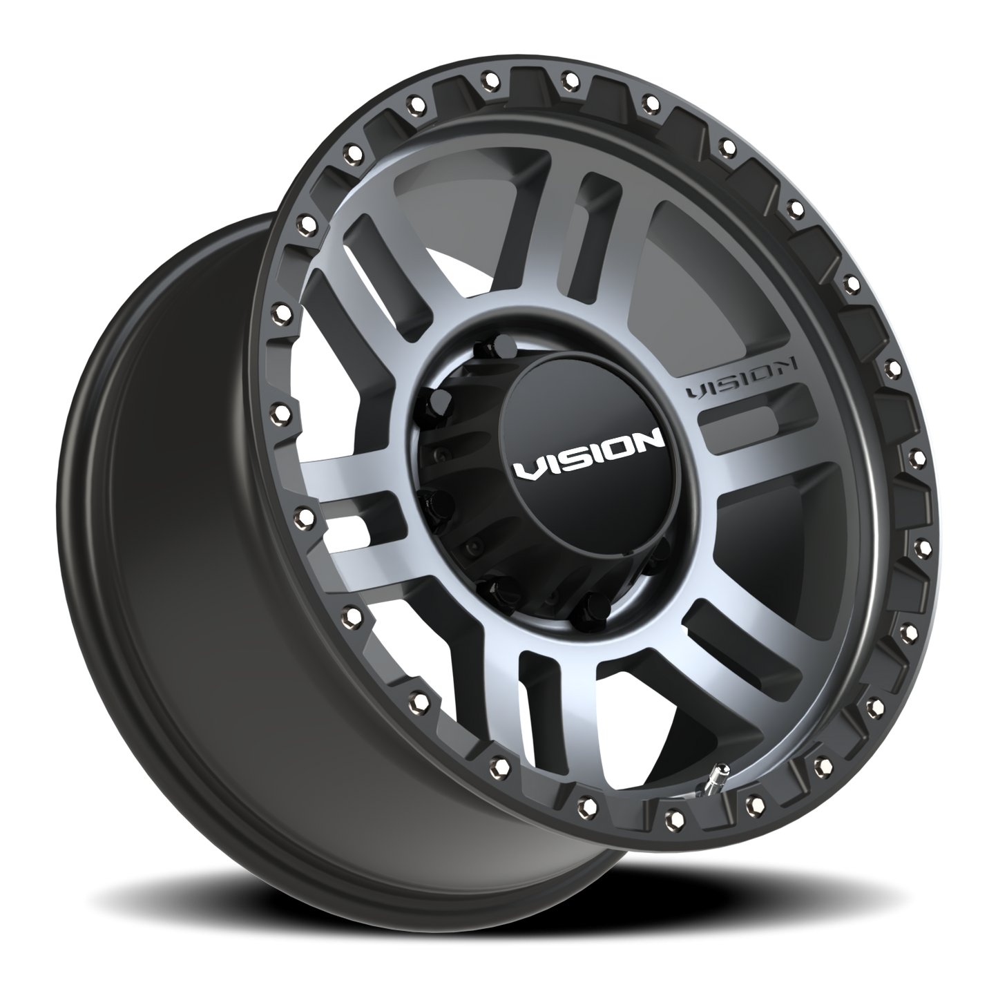 Vision MANX2 18X9 Satin Grey Wheel