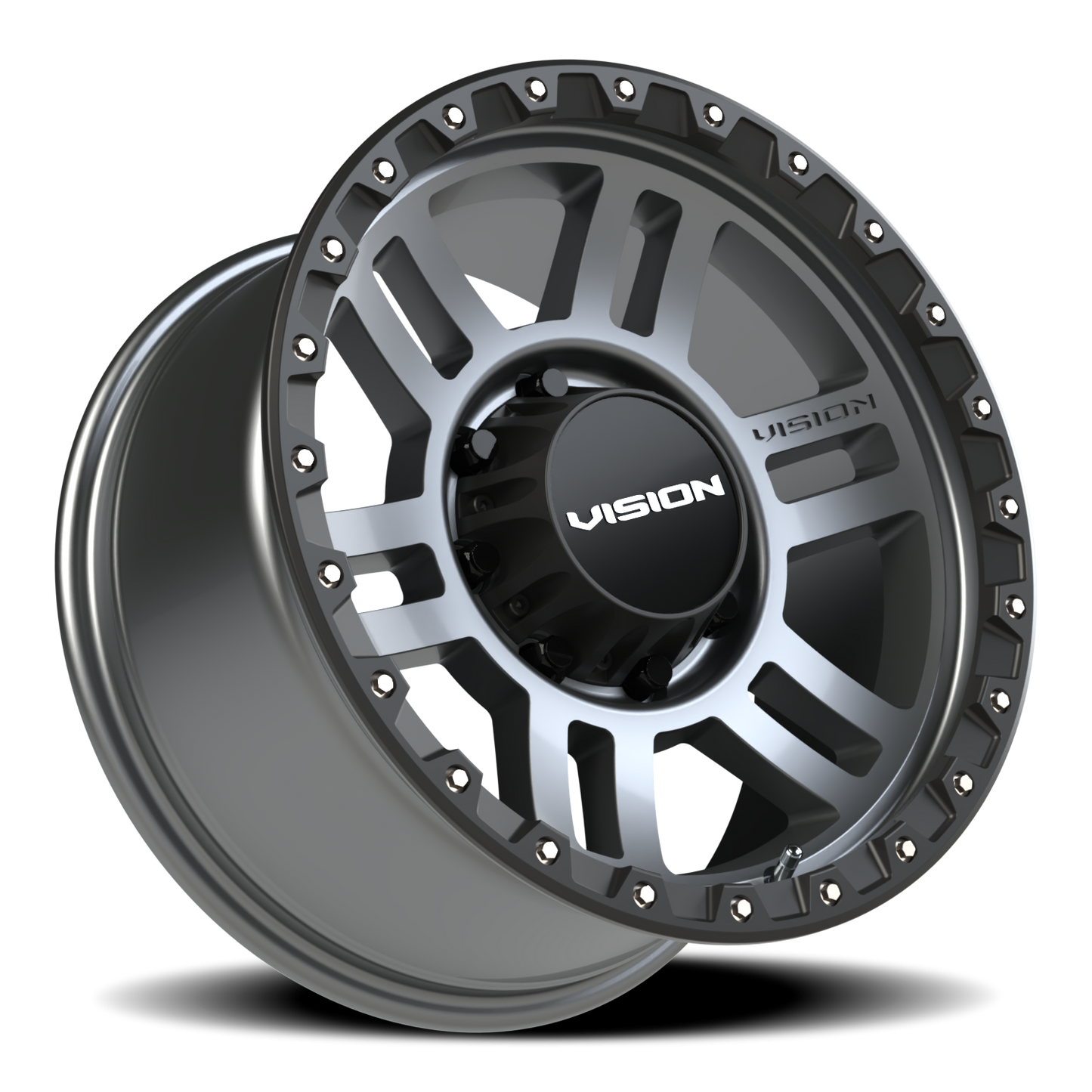Vision MANX2 18X9 Satin Grey Wheel