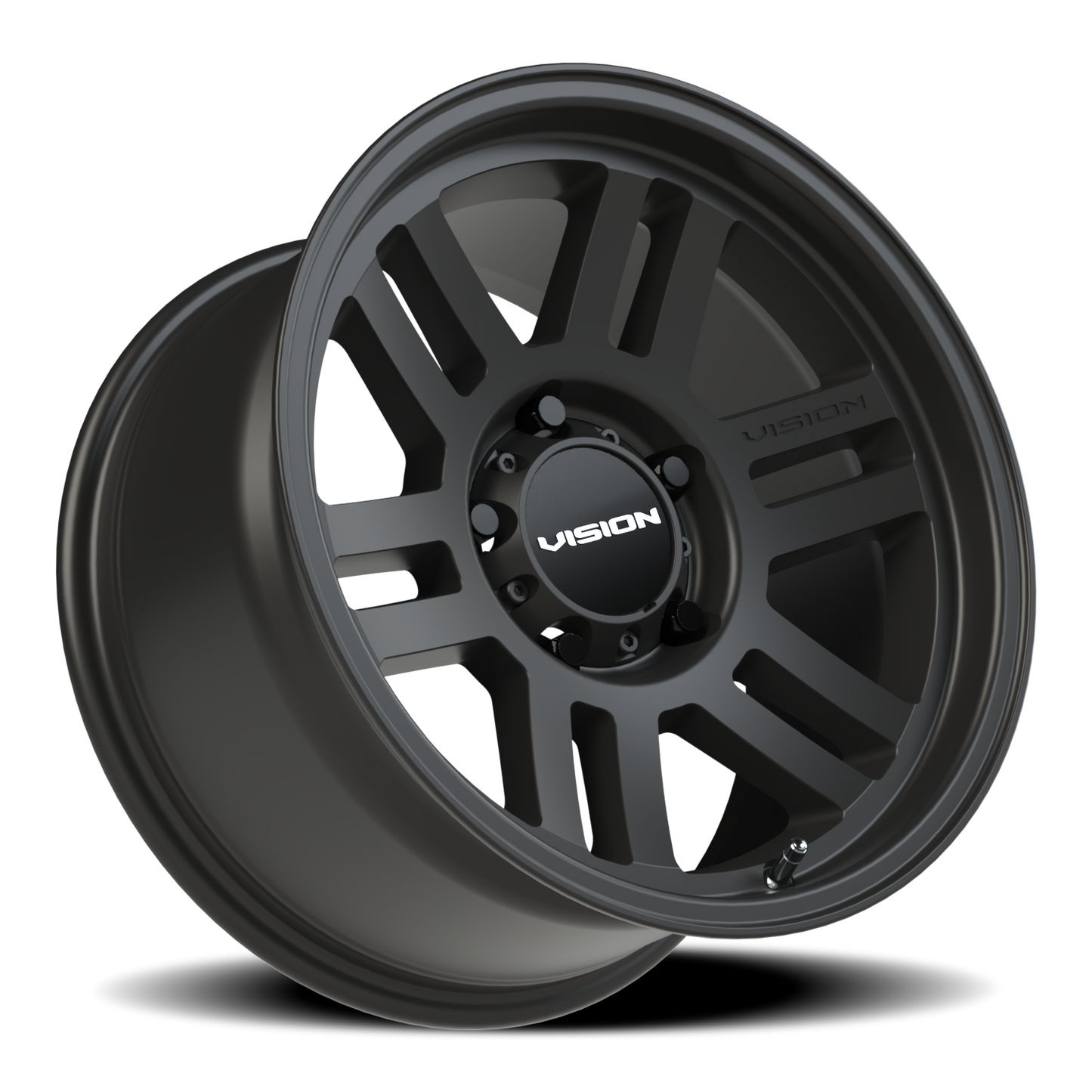 Vision Overland 17X9 Satin Black Wheel