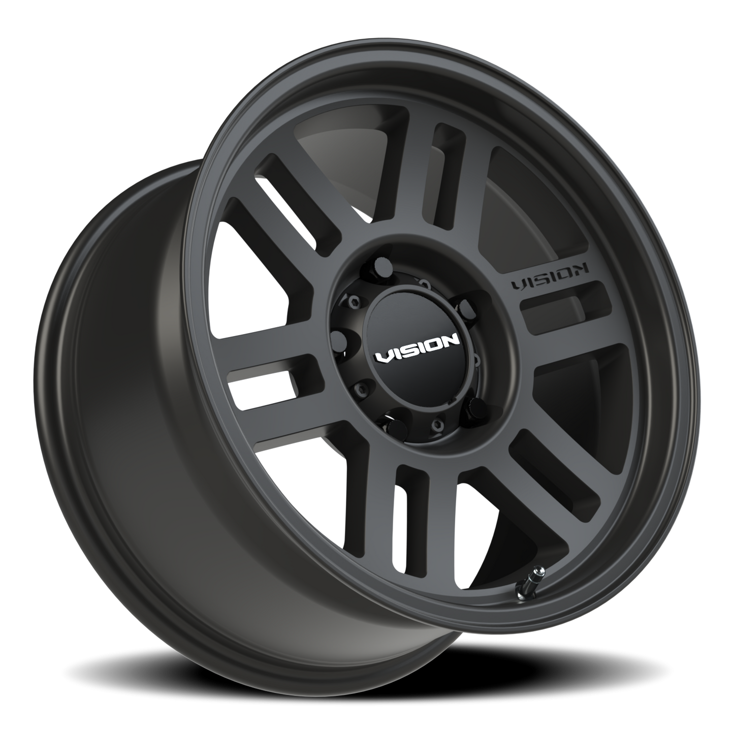 Vision Overland 17X9 Satin Black Wheel