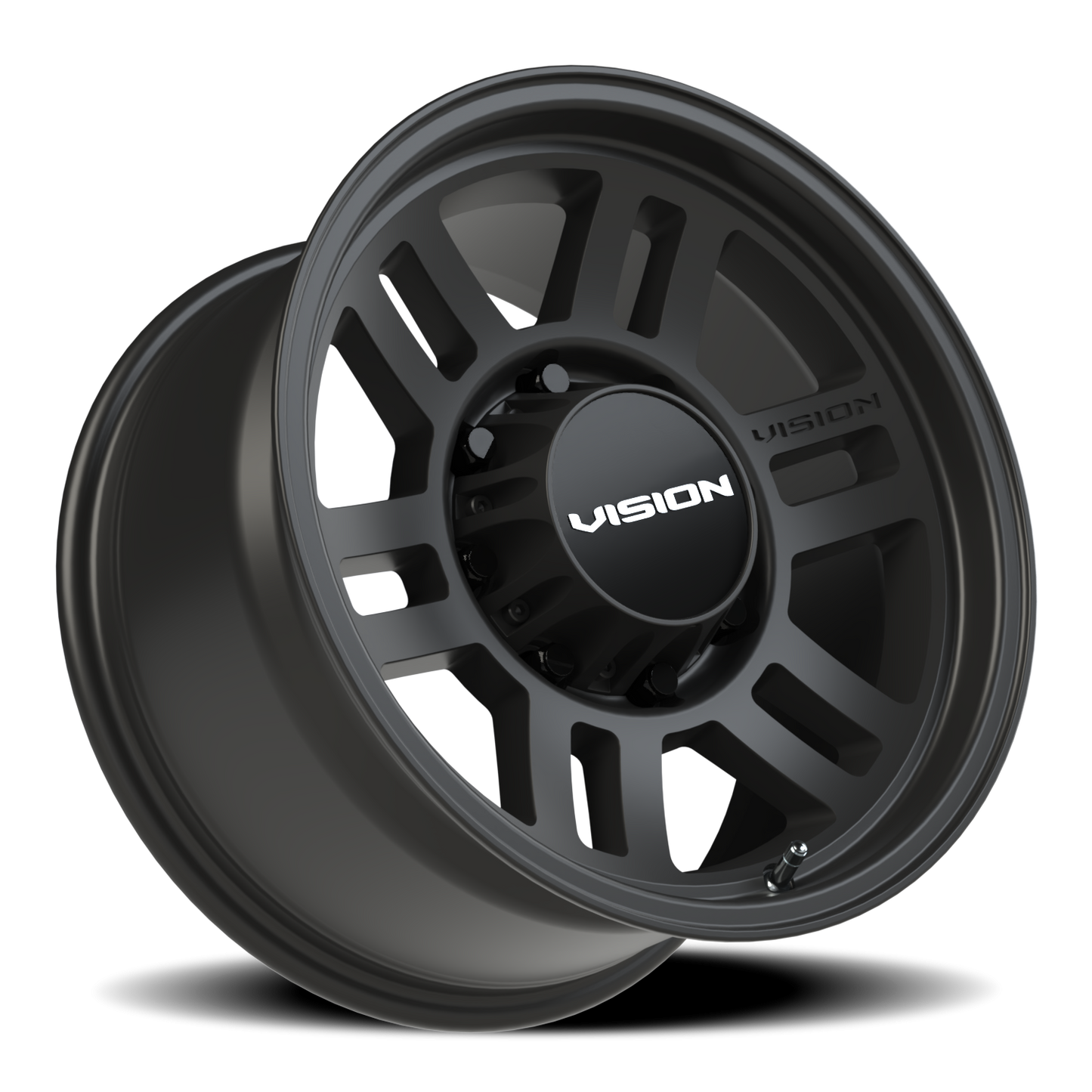 Vision Overland 17X9 Satin Black Wheel