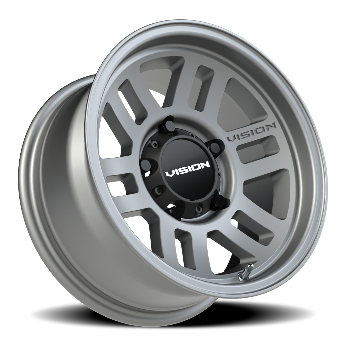 Vision Overland 15X7.5 Satin Grey Wheel