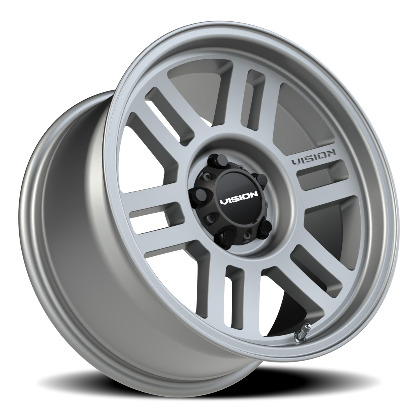 Vision Overland 17X9 Satin Grey Wheel