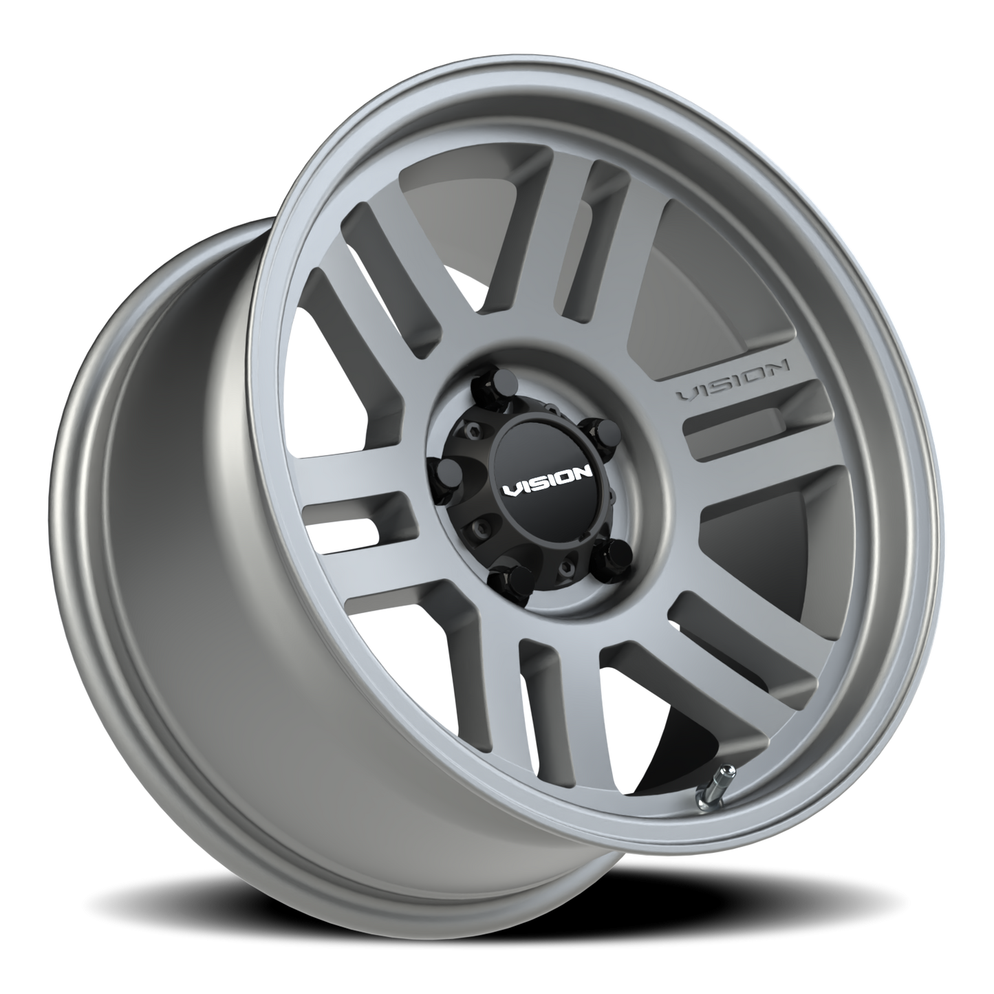 Vision Overland 17X9 Satin Grey Wheel