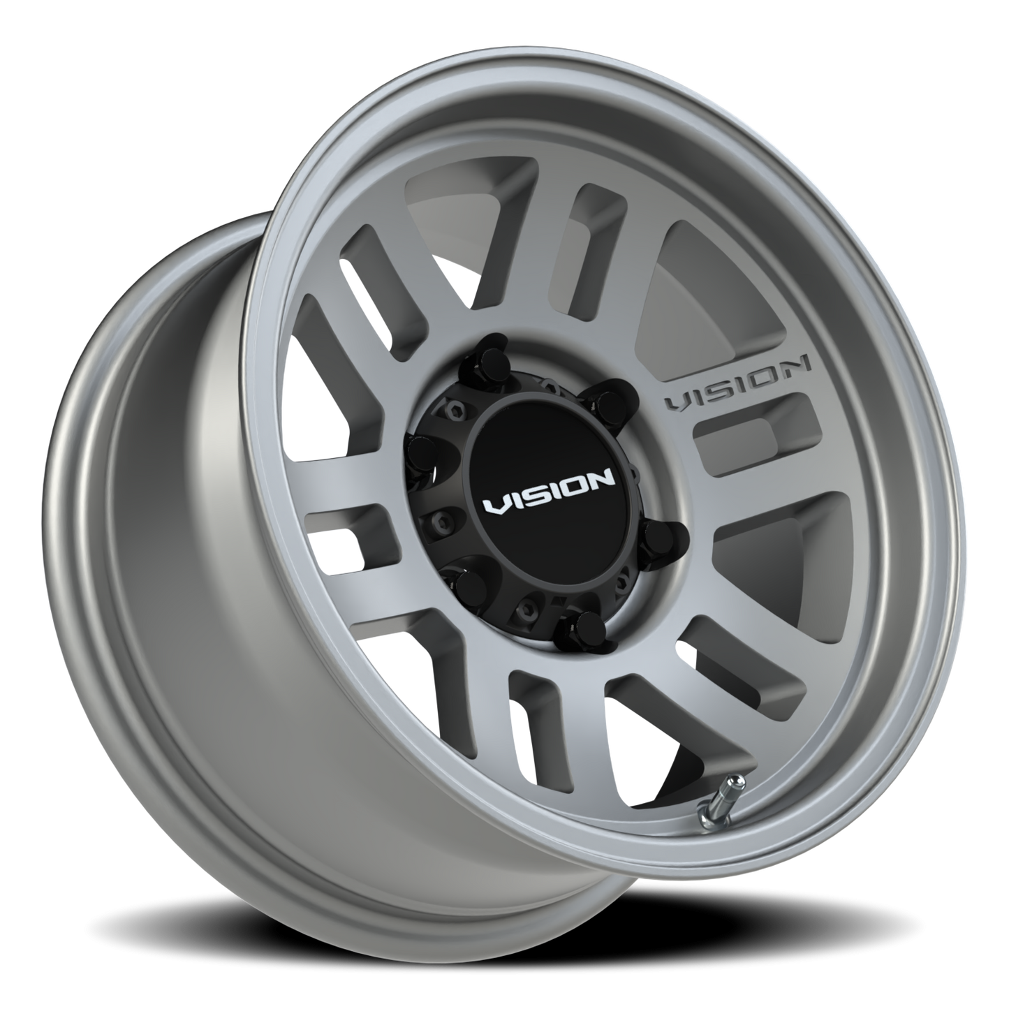 Vision Overland 15X7.5 Satin Grey Wheel