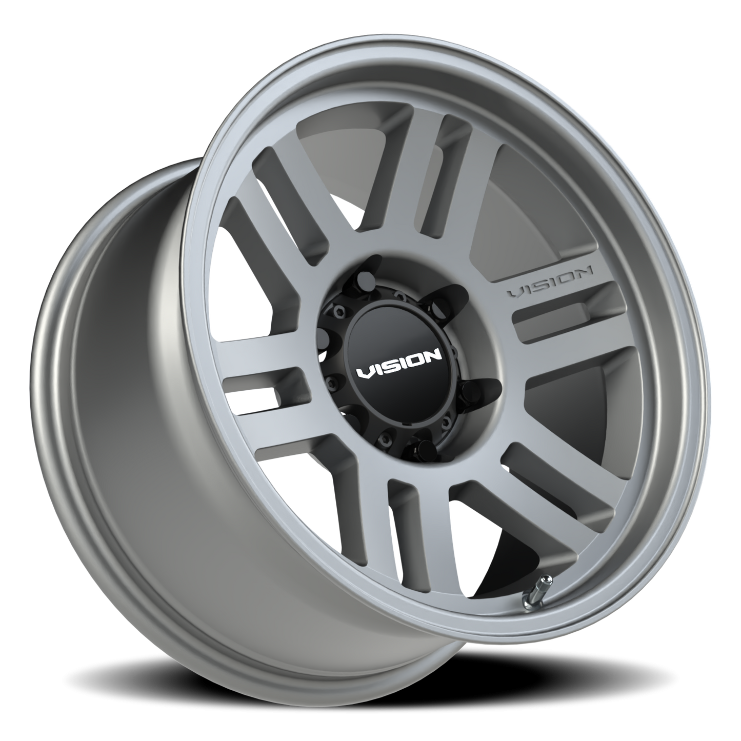 Vision Overland 17X9 Satin Grey Wheel