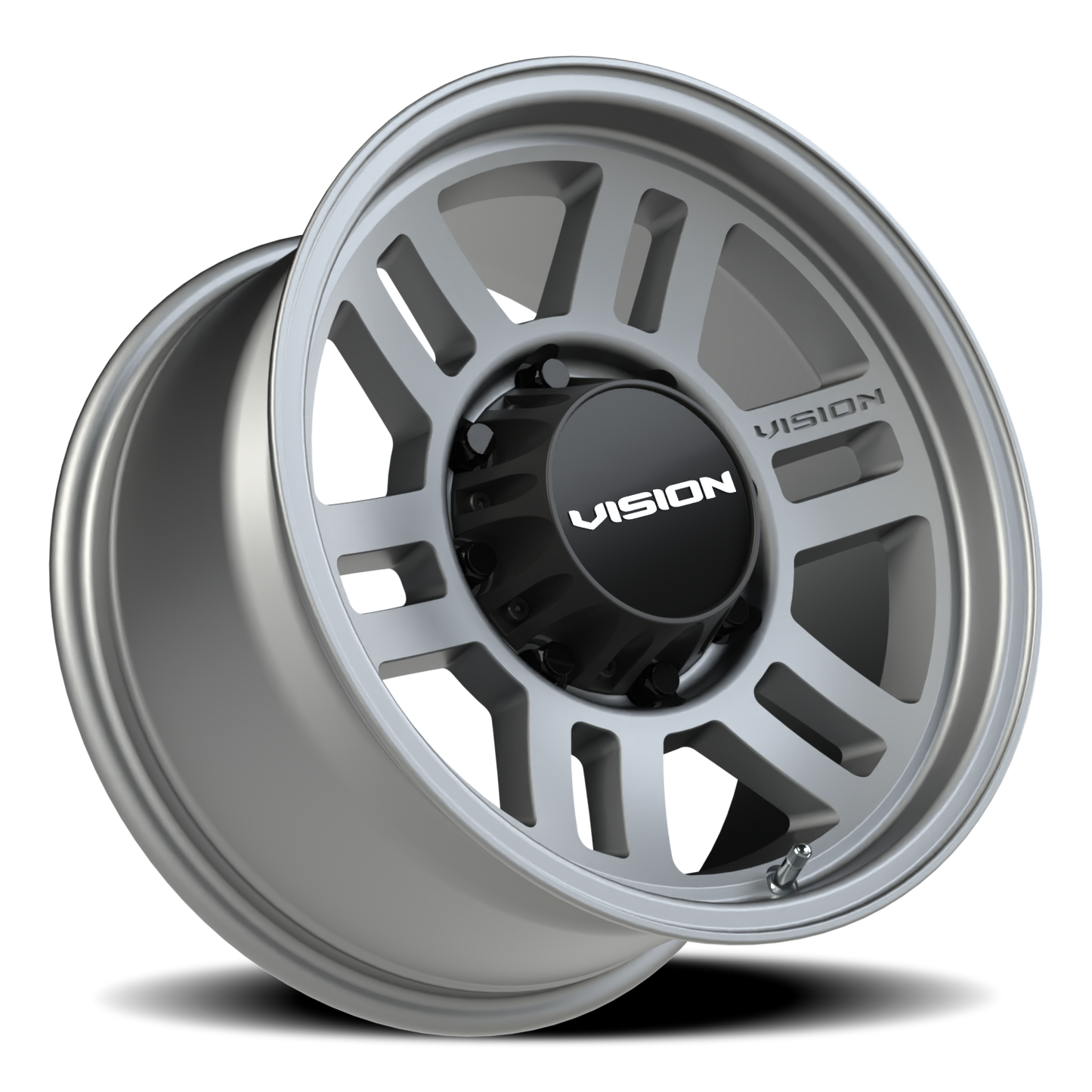 Vision Overland 17X9 Satin Grey Wheel