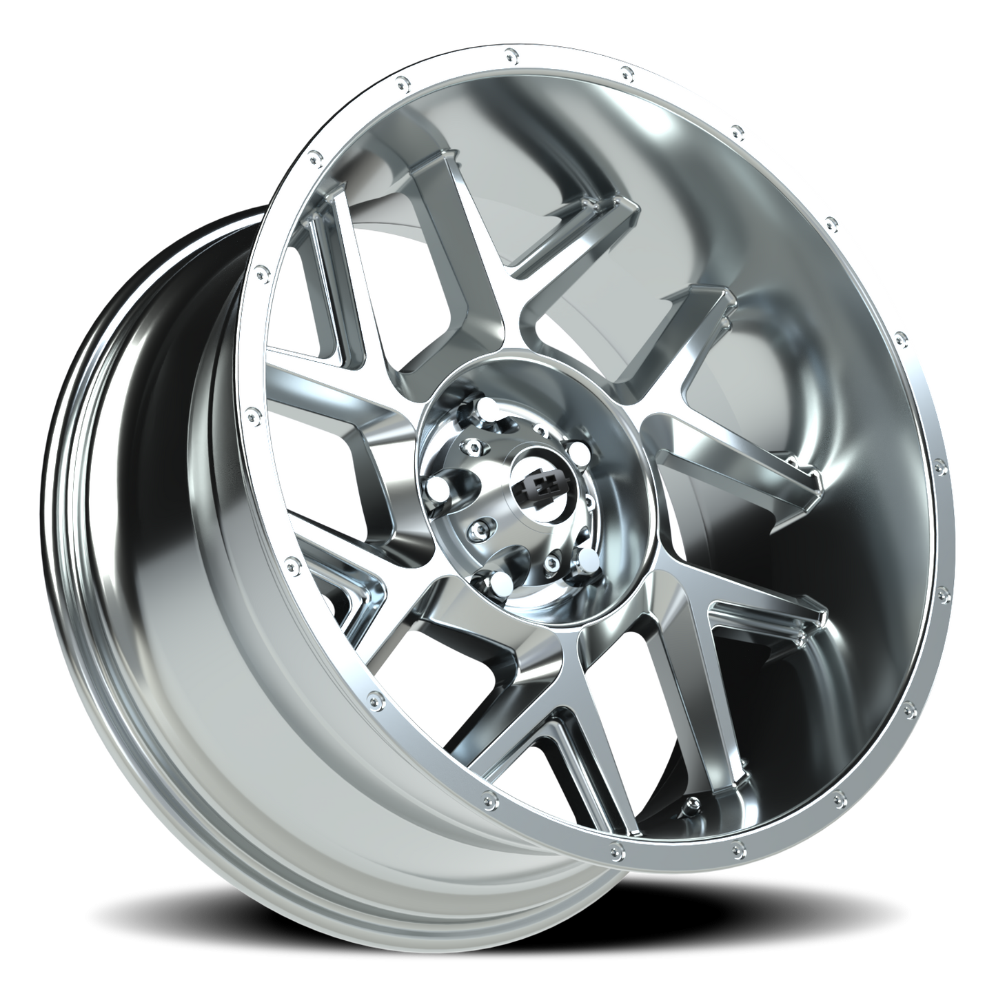 Vision Sliver 20X10 Chrome Wheel