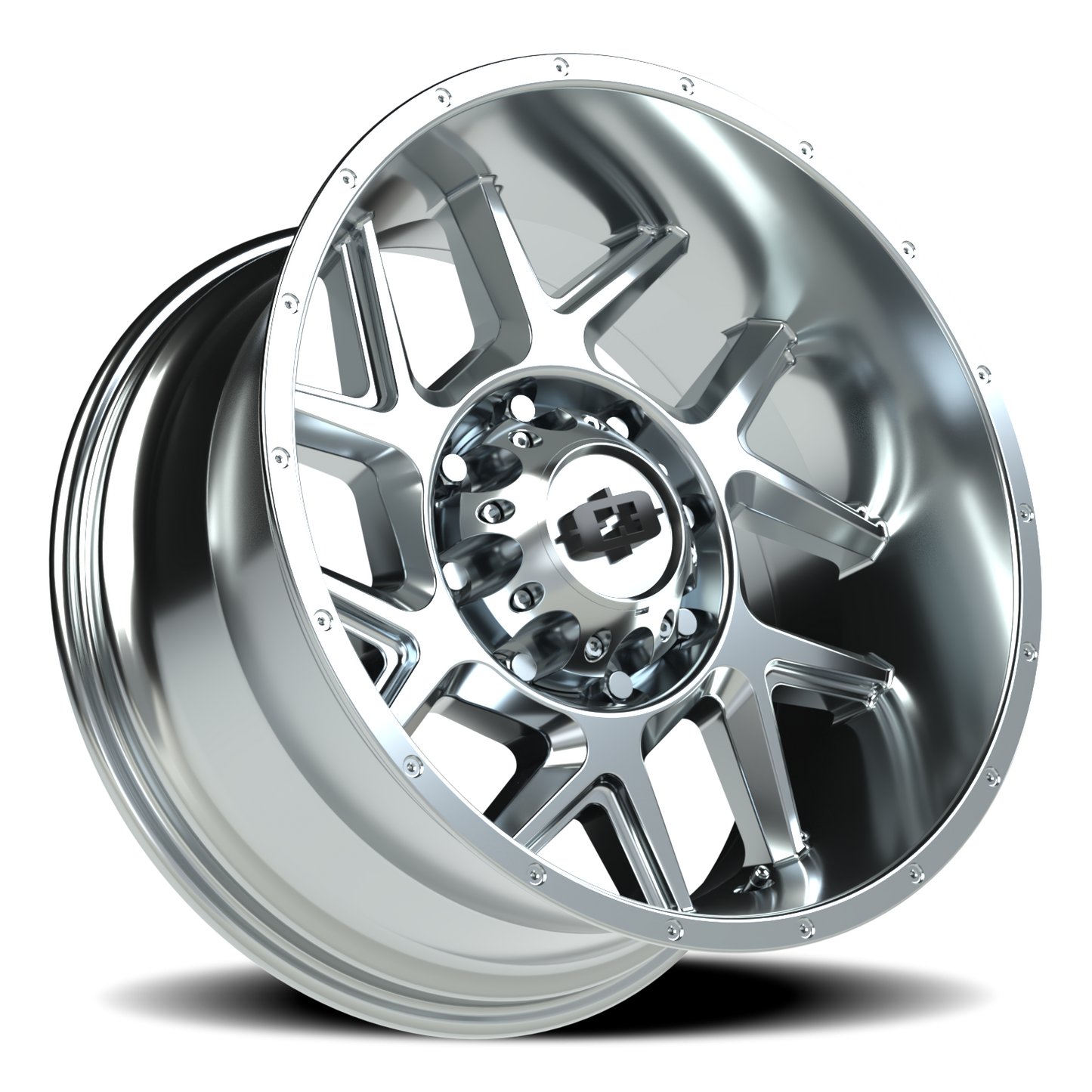 Vision Sliver 20X10 Chrome Wheel