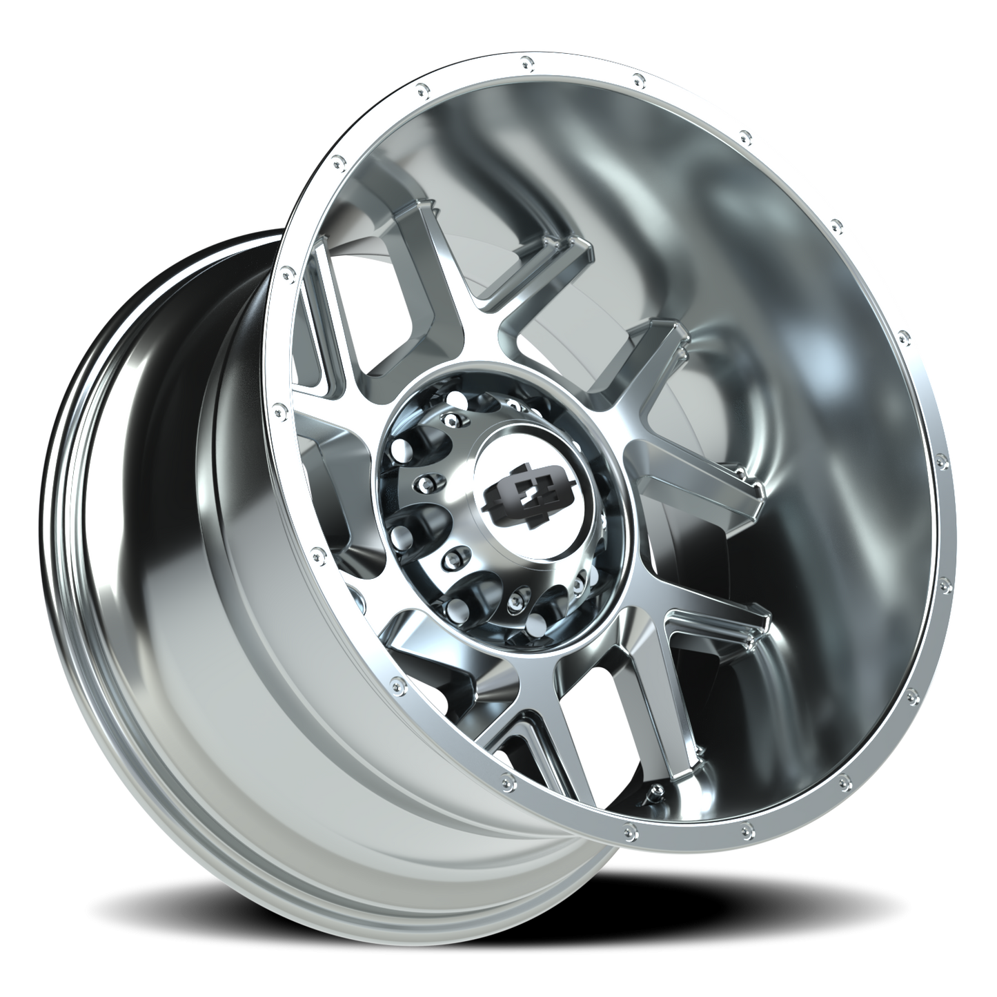 Vision Sliver 20X12 Chrome Wheel
