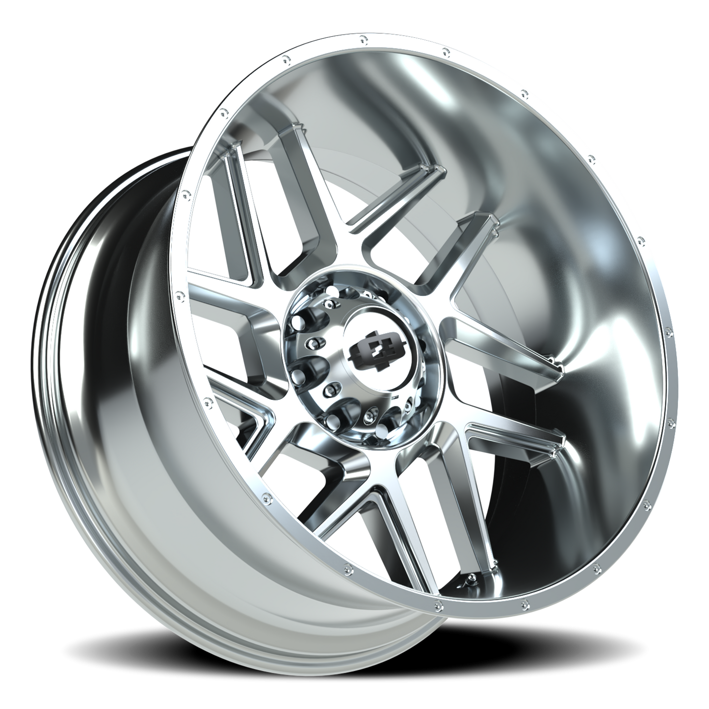 Vision Sliver 24X12 Chrome Wheel