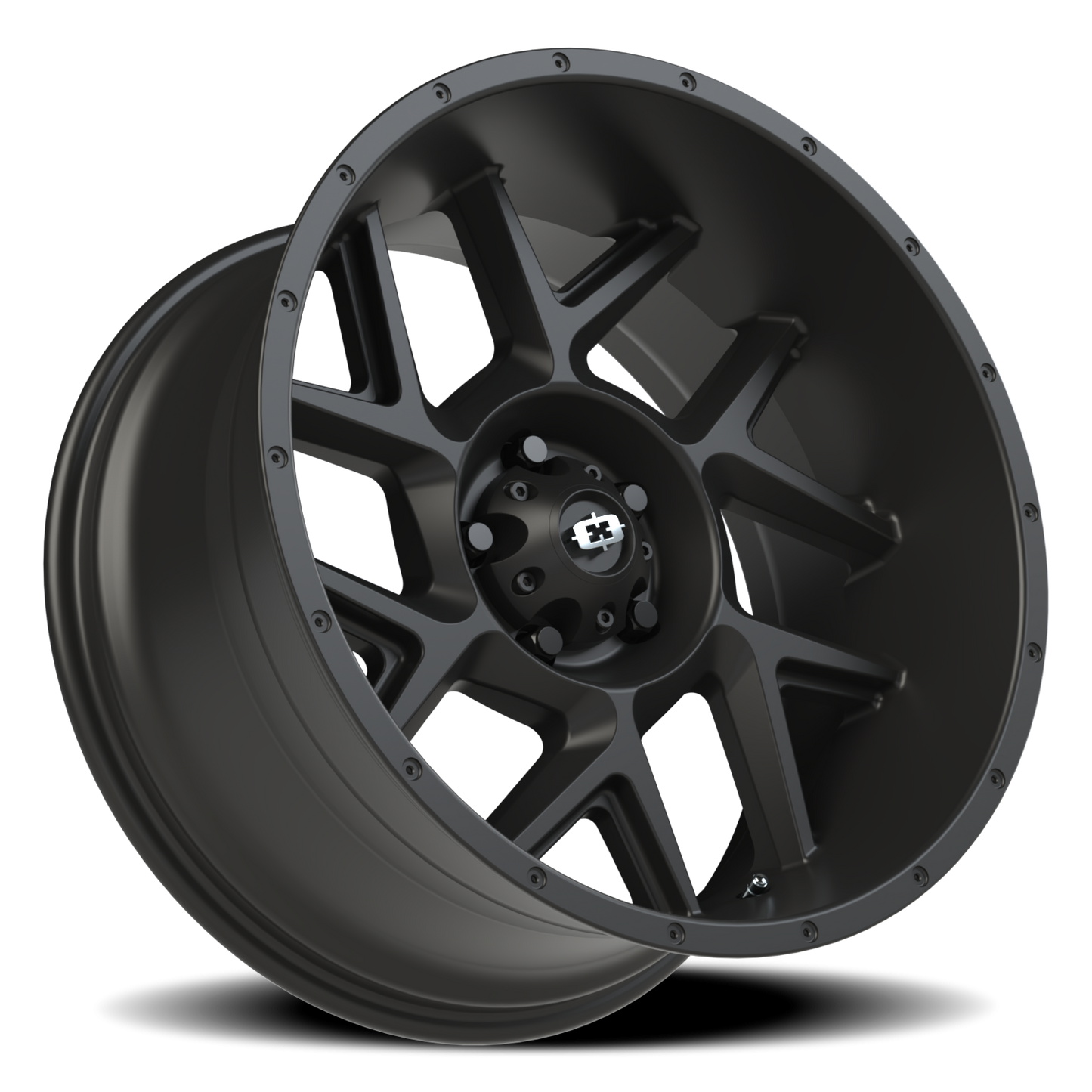 Vision Sliver 20X10 Satin Black Wheel