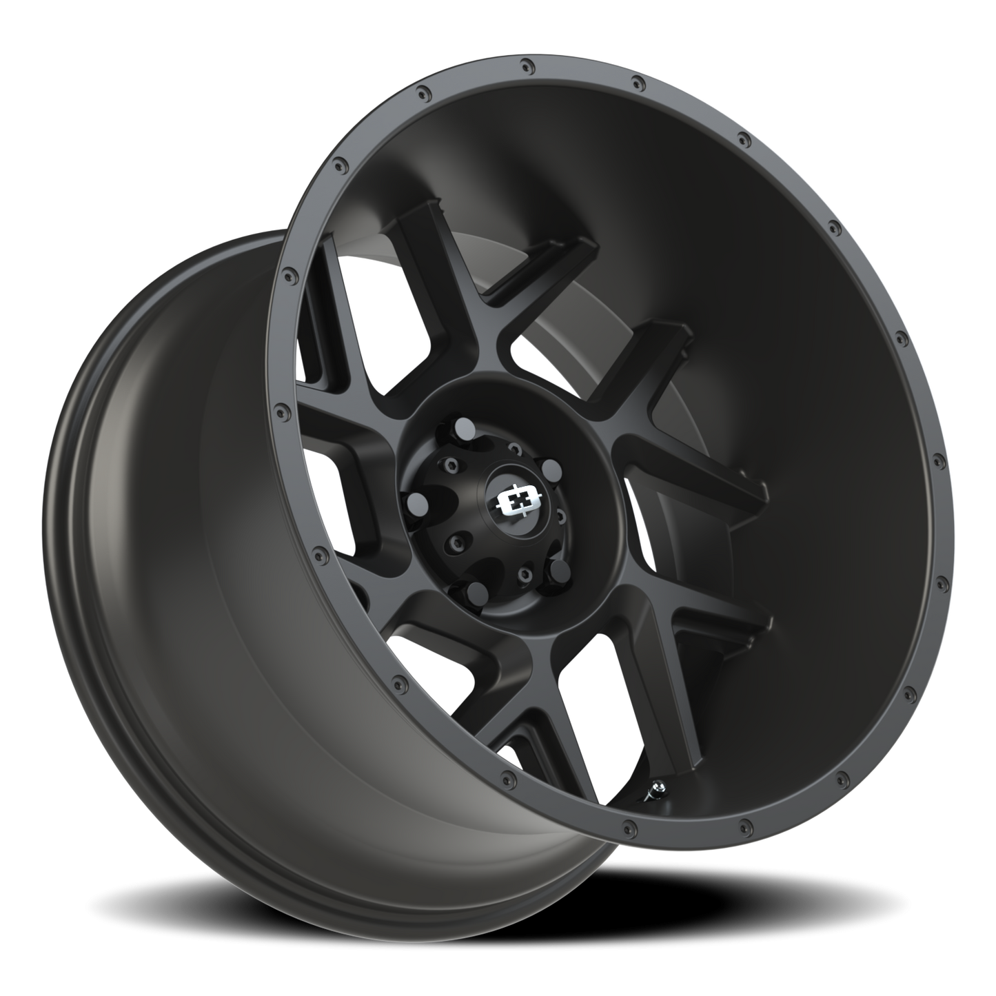 Vision Sliver 20X12 Satin Black Wheel