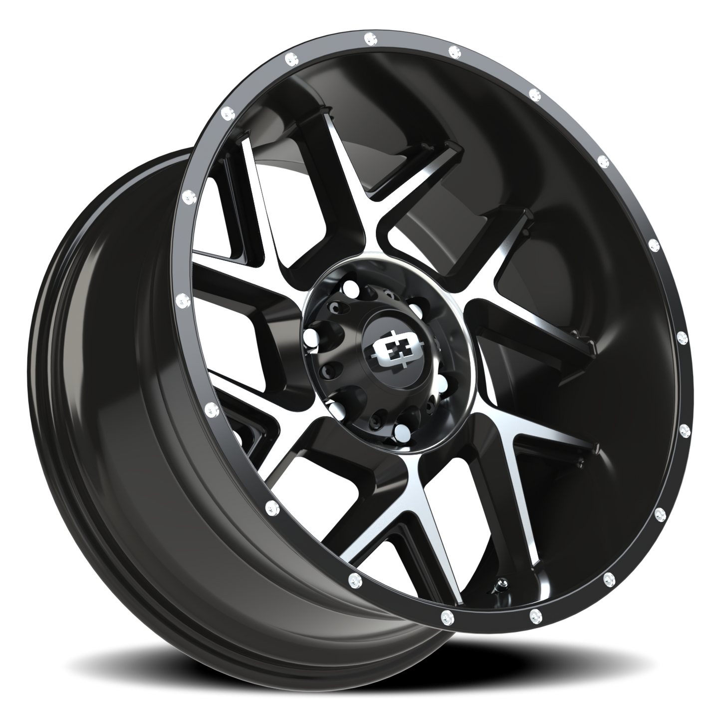 Vision Sliver 20X10 Satin Black Wheel