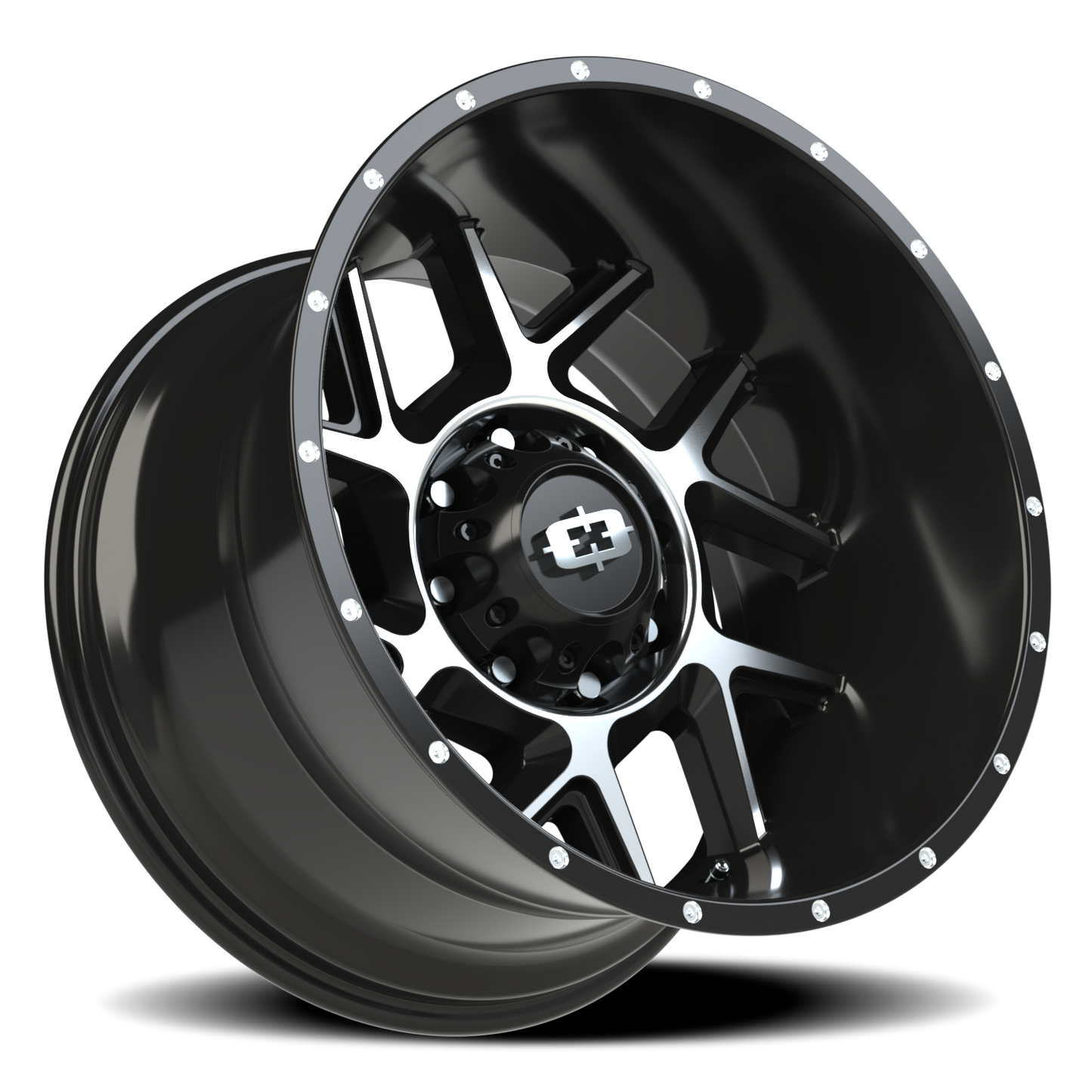 Vision Sliver 20X12 Satin Black Wheel