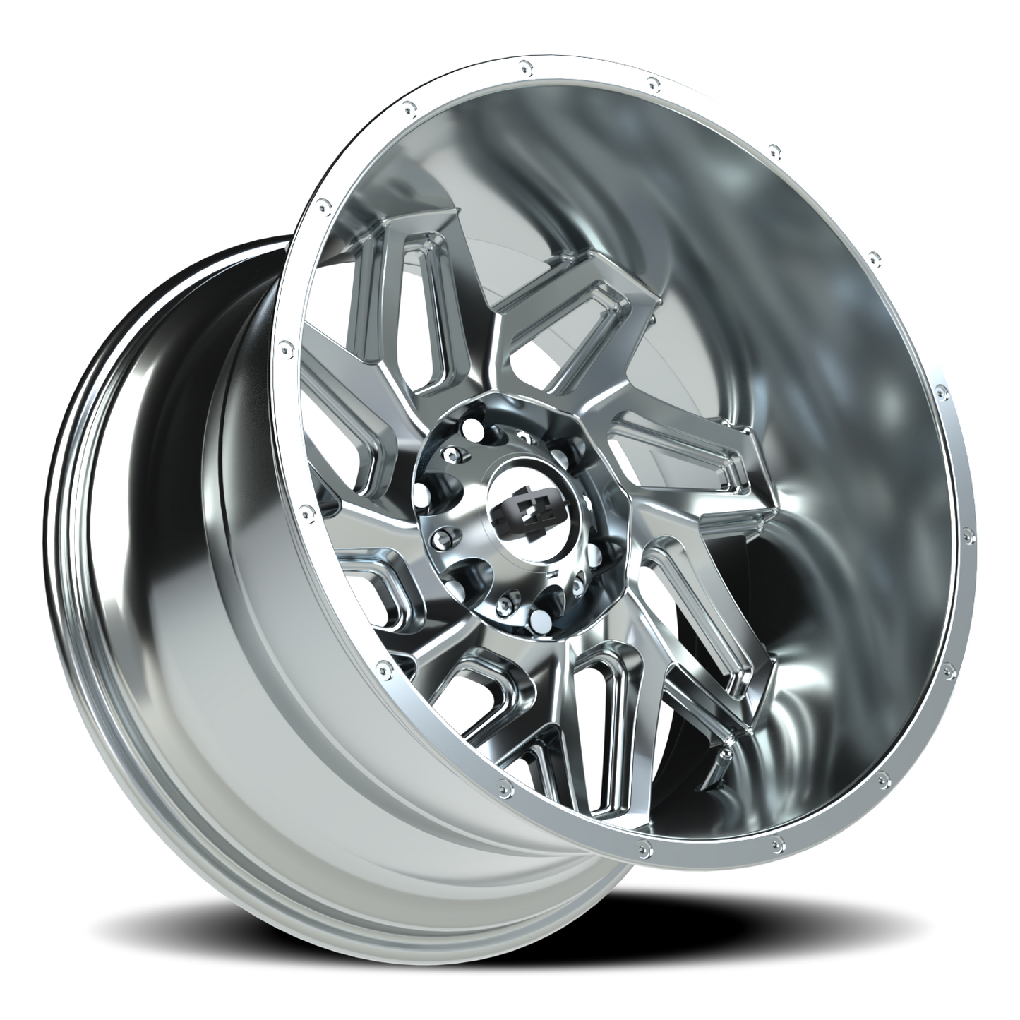 Vision Spyder 20X12 Chrome Wheel