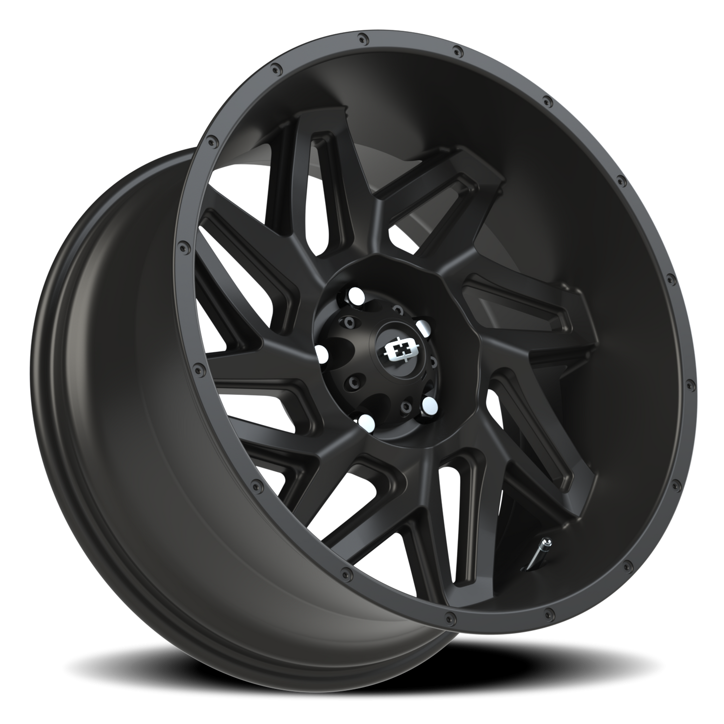 Vision Spyder 20X10 Satin Black Wheel