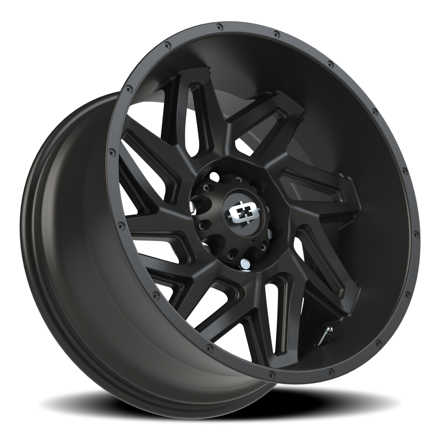 Vision Spyder 20X10 Satin Black Wheel