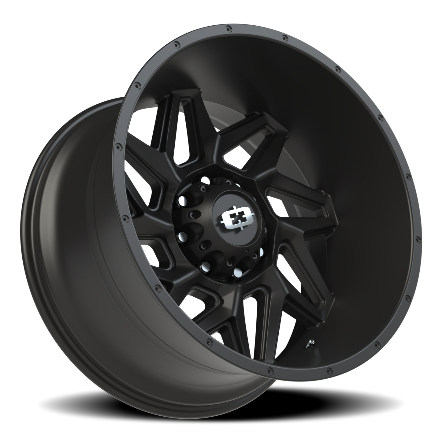 Vision Spyder 22X12 Satin Black Wheel