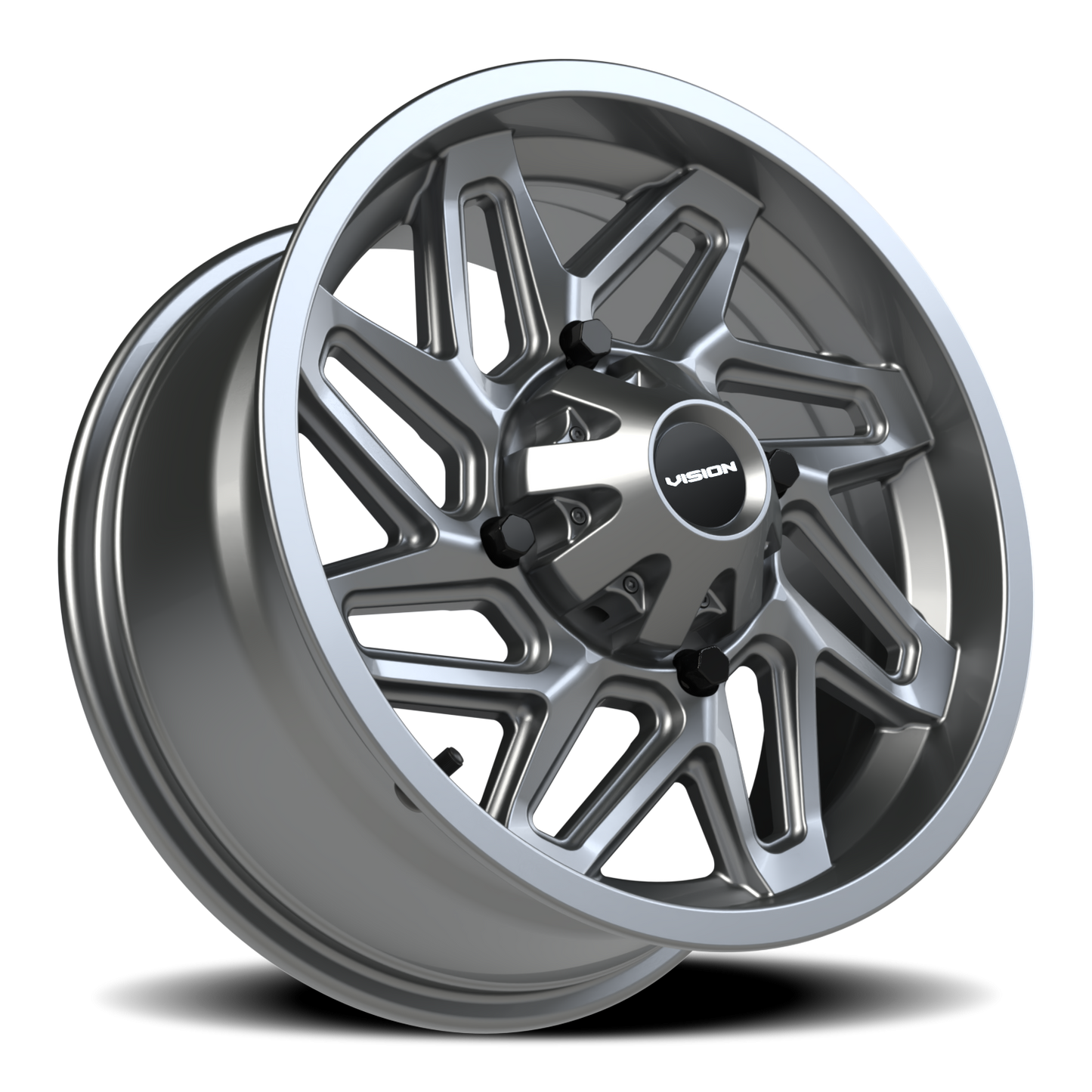 Vision Spyder 15X7 Gunmetal Wheel