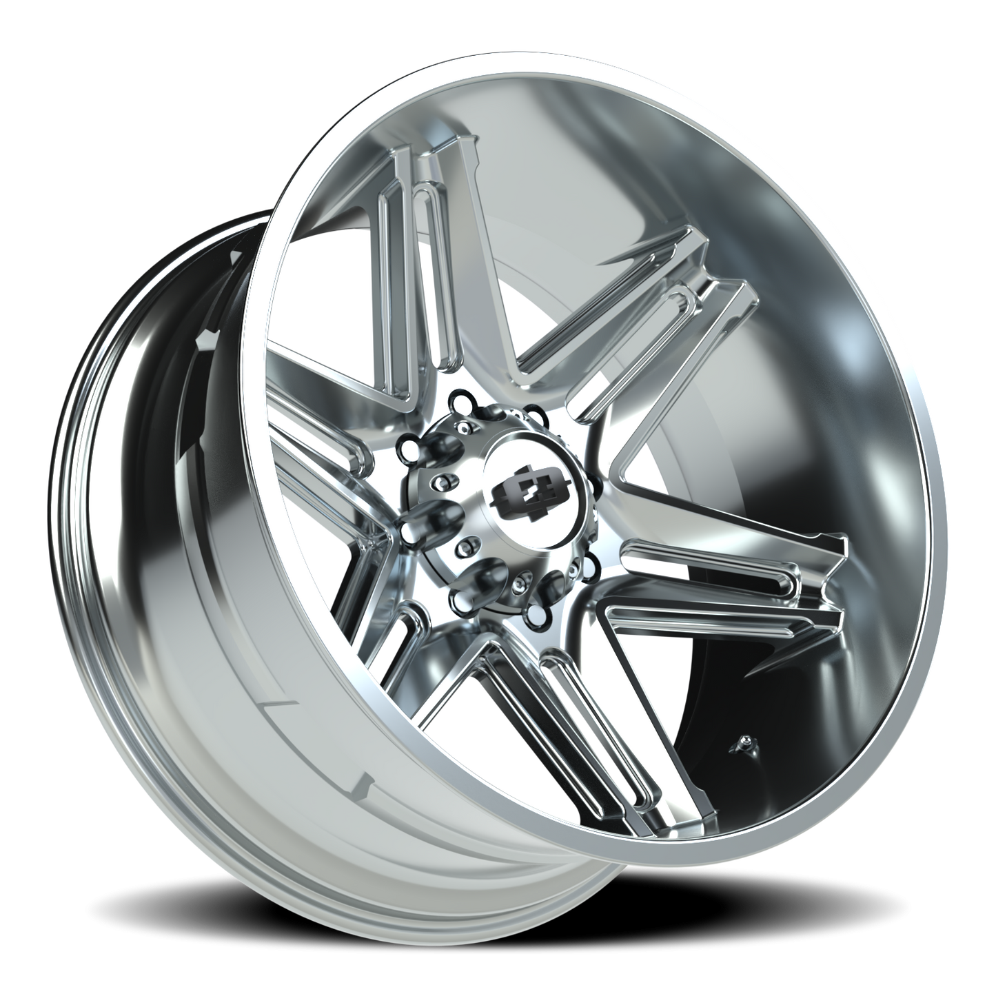 Vision Razor 24X12 Chrome Wheel