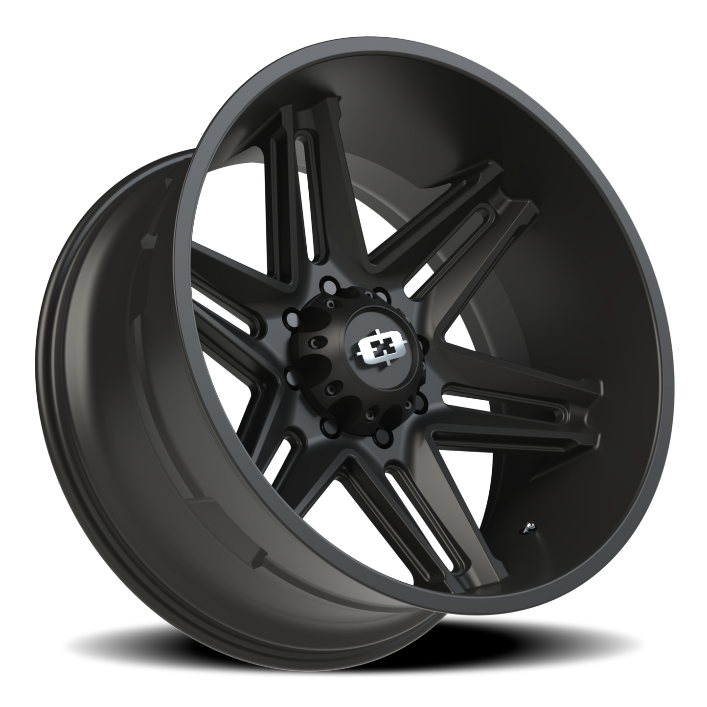 Vision Razor 24X12 Satin Black Wheel