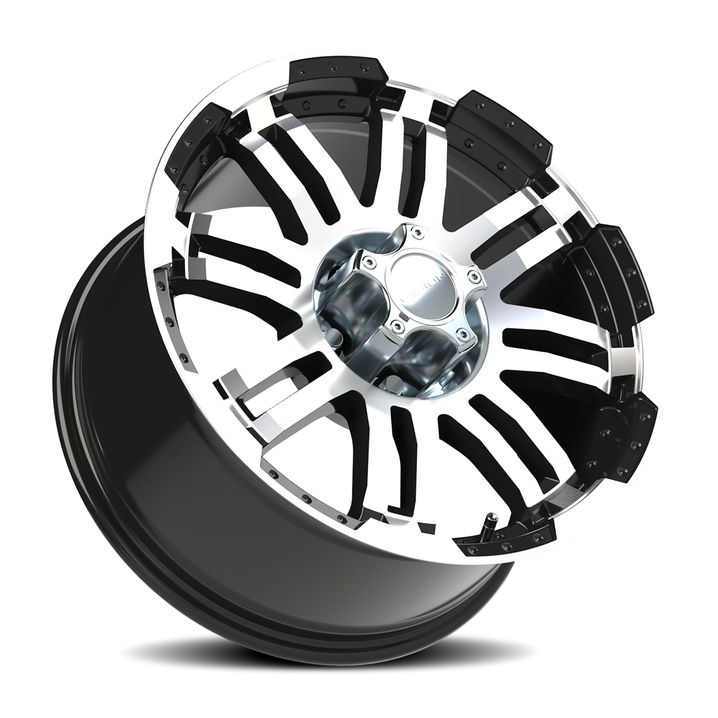 Vision Vw 18X9 Gloss Black Machined Face Wheel