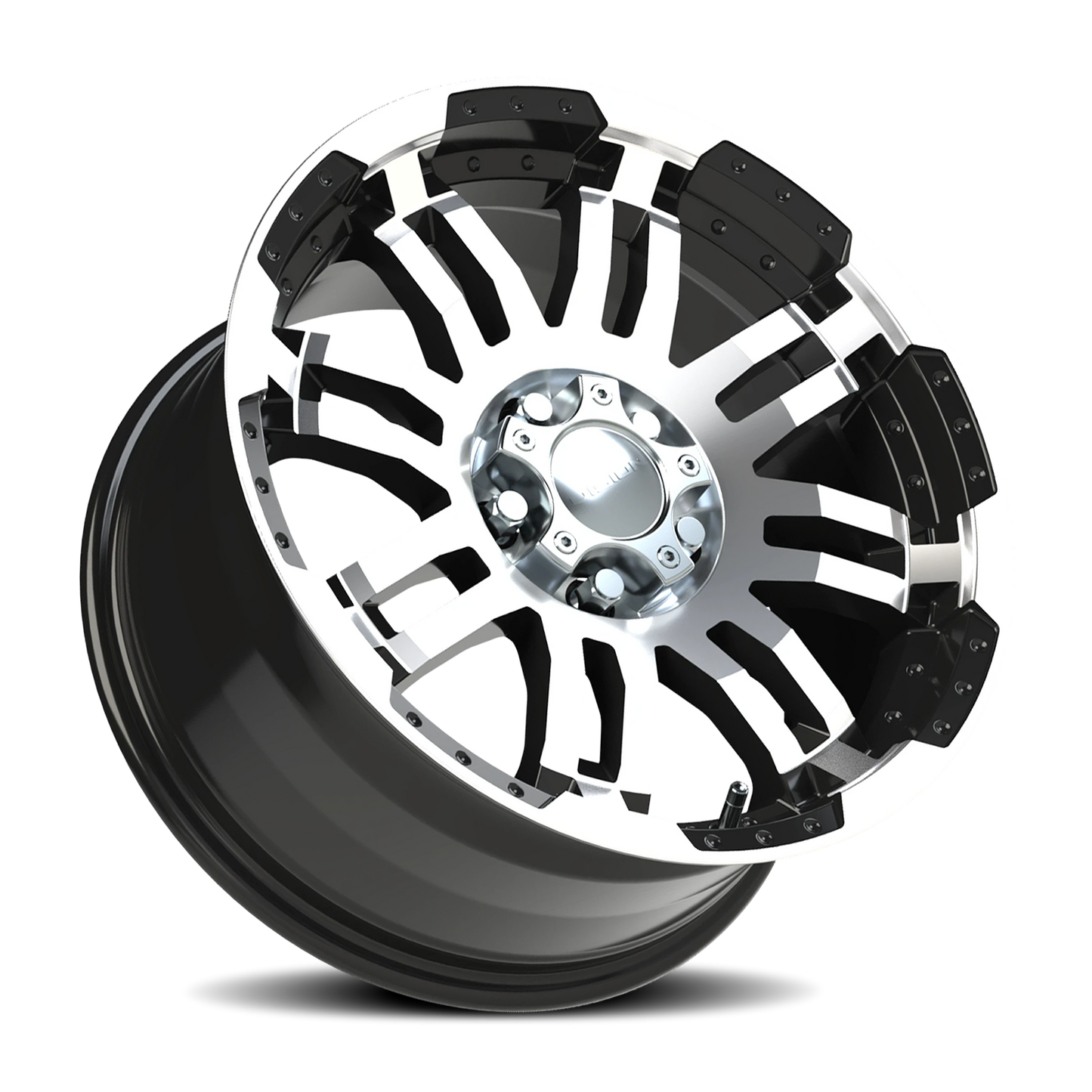 Vision Vw 17X8.5 Gloss Black Machined Face Wheel
