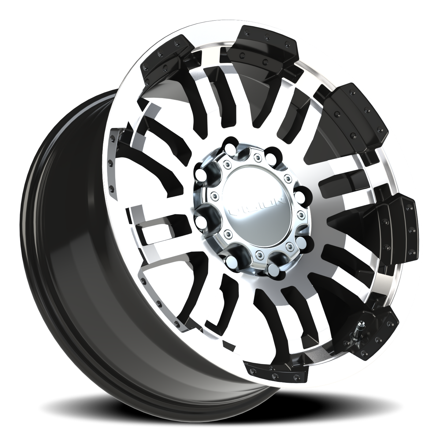 Vision Vw 18X8.5 Gloss Black Machined Face Wheel